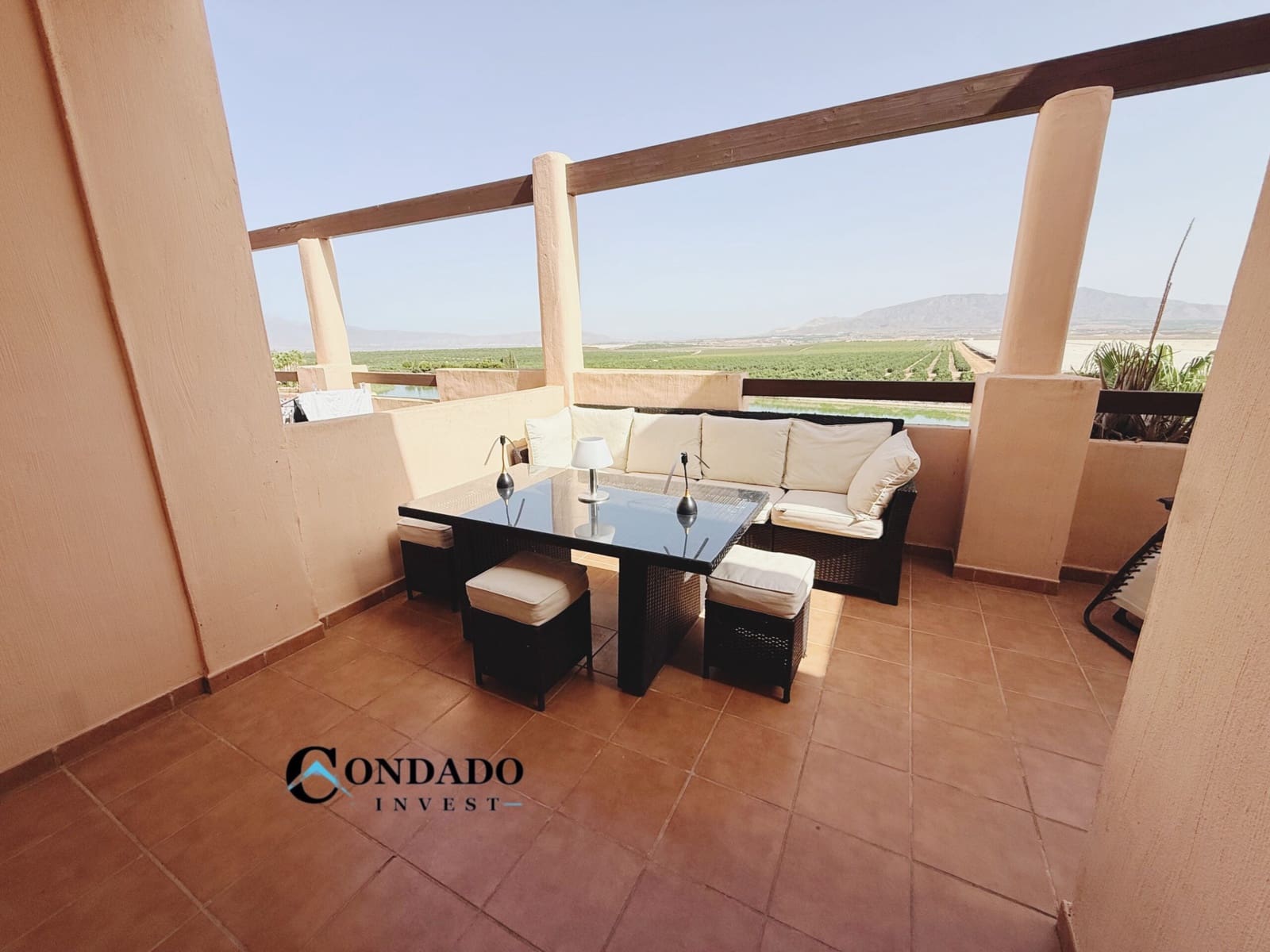 2 quarto Apartamento para venda em Alhama de Murcia com piscina - 120 000 € (Ref: 10042508)