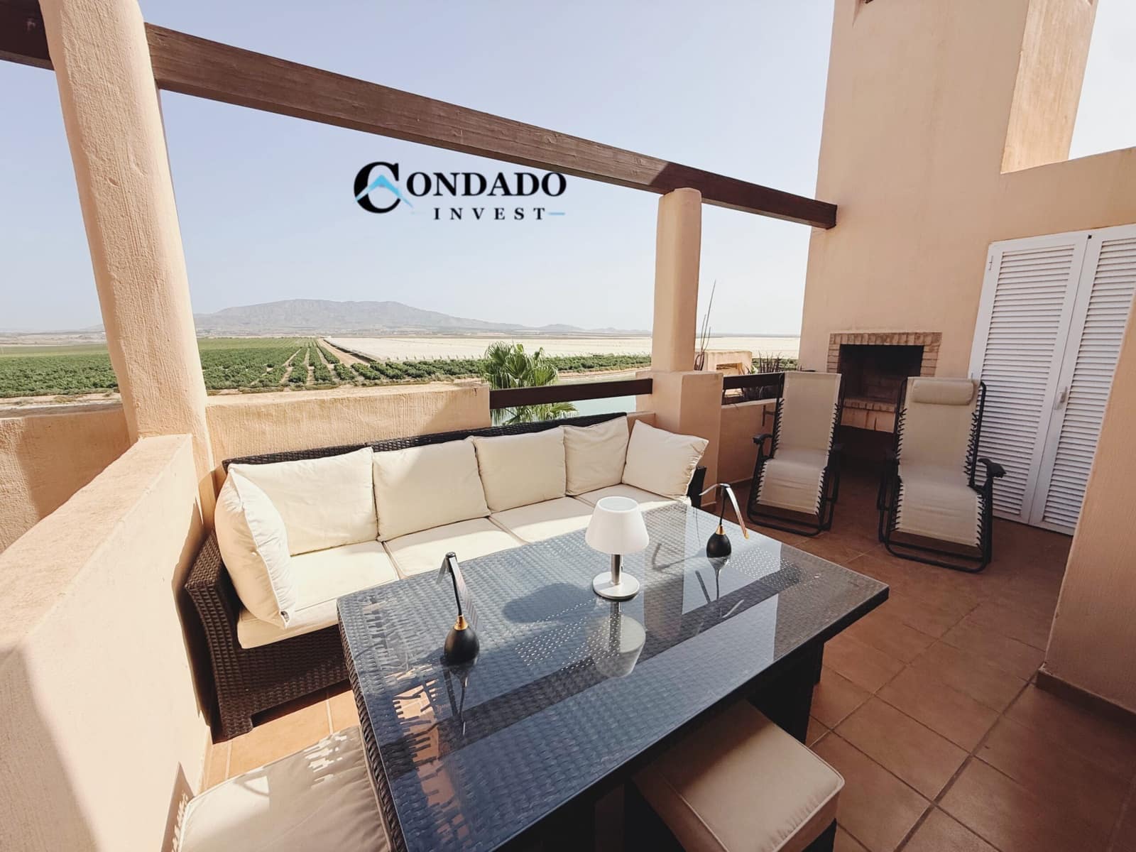 2 quarto Apartamento para venda em Alhama de Murcia com piscina - 120 000 € (Ref: 10042508)