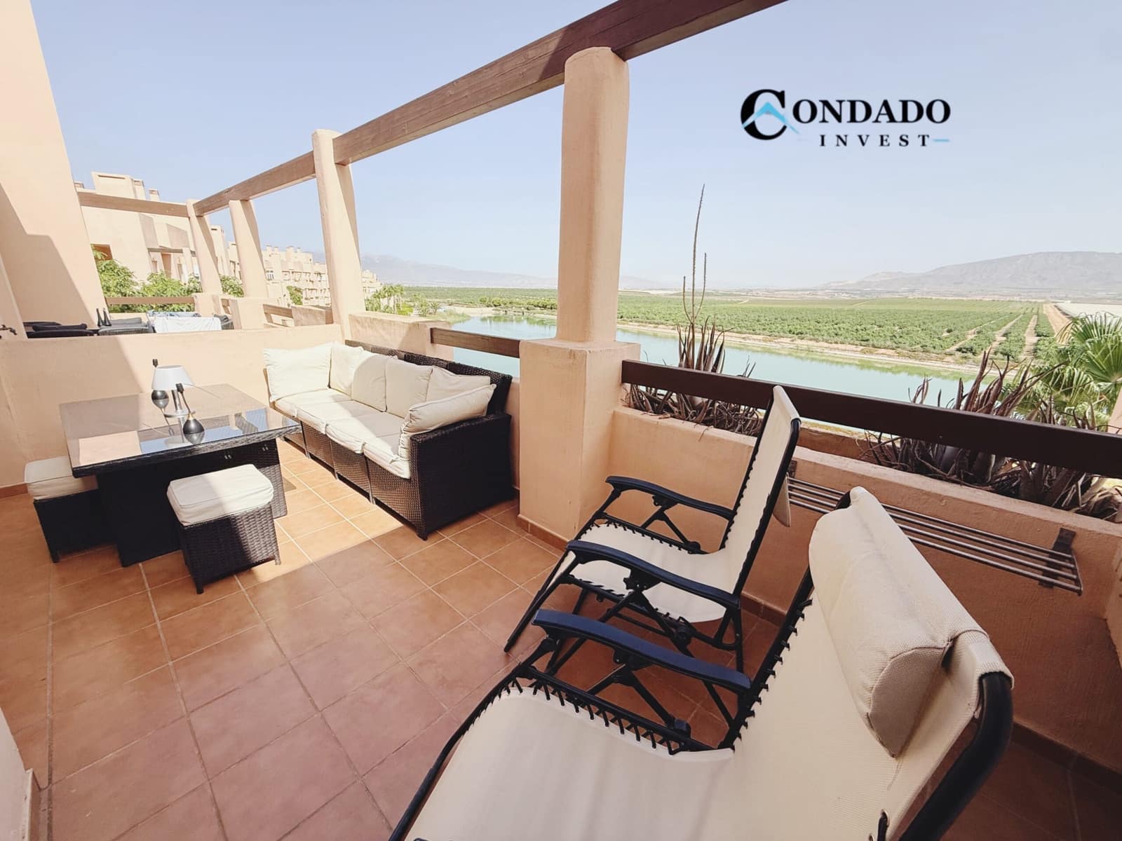 2 quarto Apartamento para venda em Alhama de Murcia com piscina - 120 000 € (Ref: 10042508)