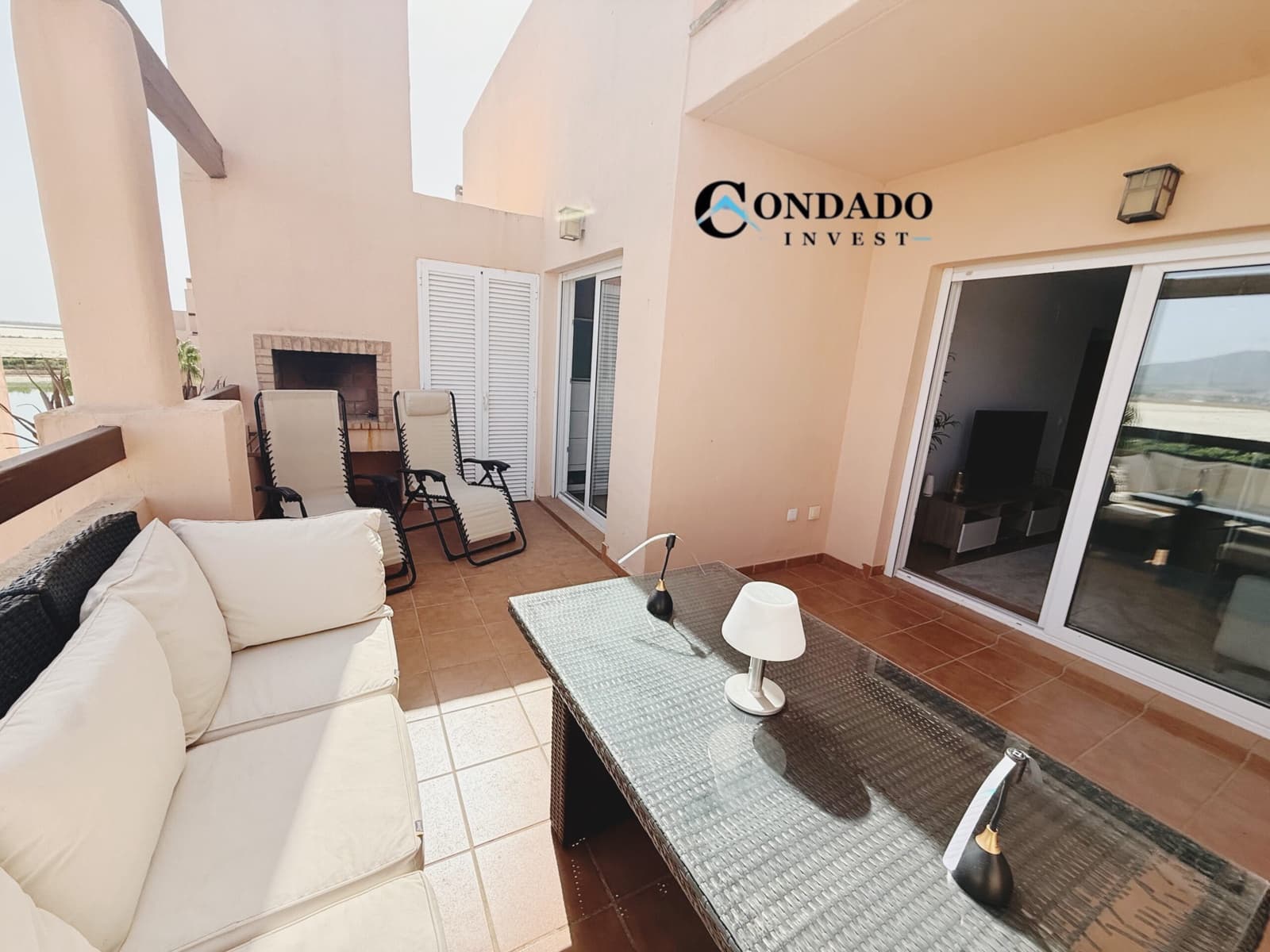 2 quarto Apartamento para venda em Alhama de Murcia com piscina - 120 000 € (Ref: 10042508)