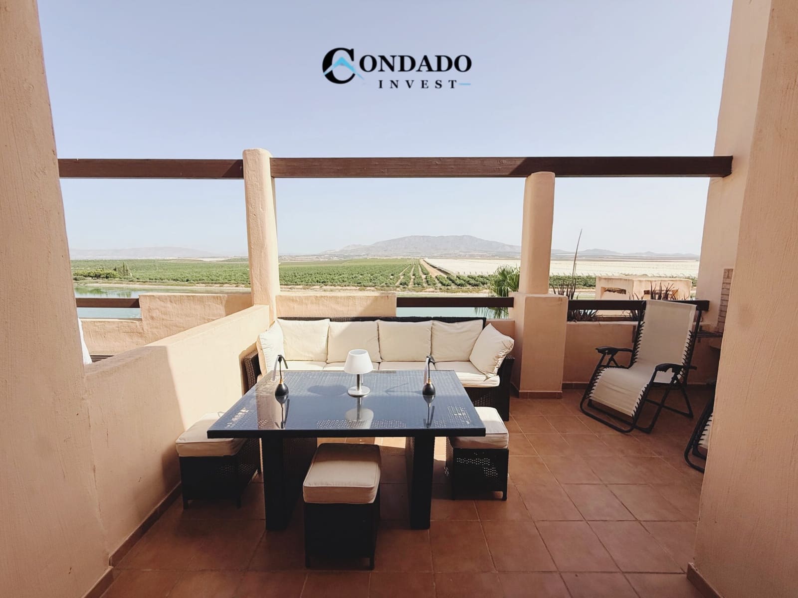 2 quarto Apartamento para venda em Alhama de Murcia com piscina - 120 000 € (Ref: 10042508)
