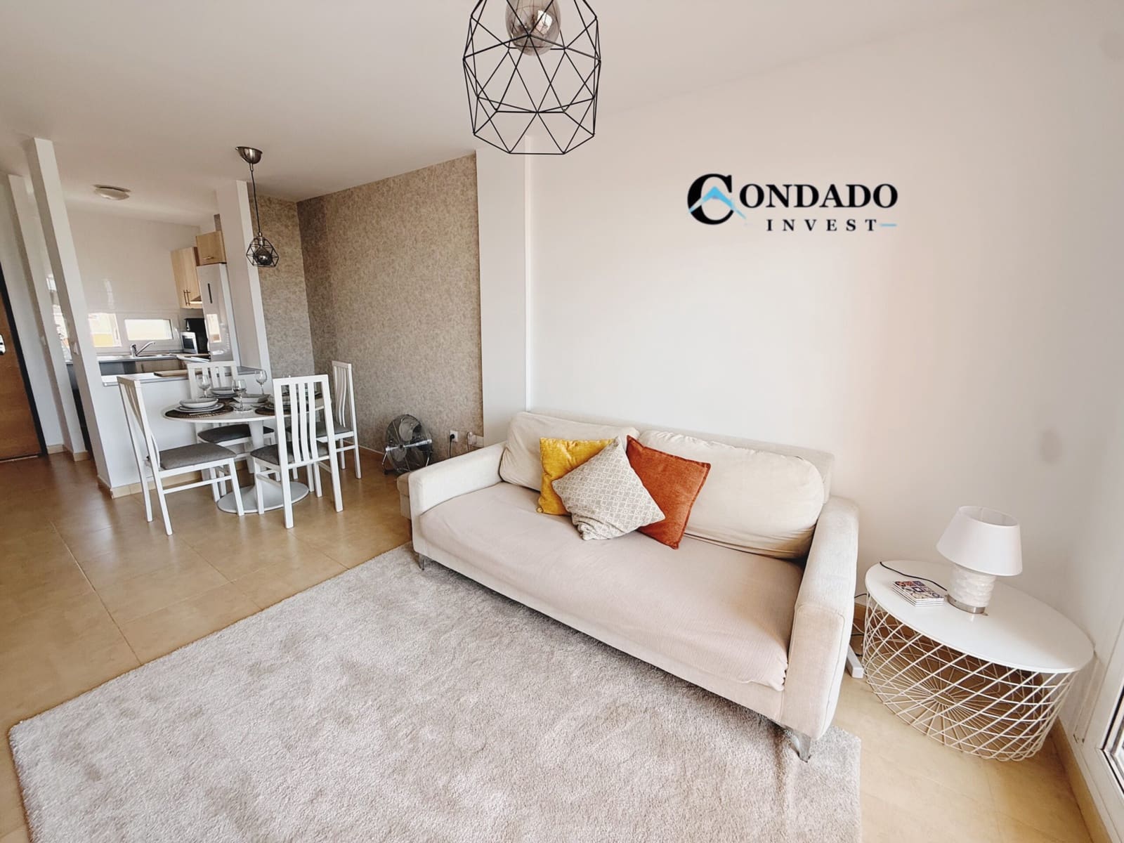2 quarto Apartamento para venda em Alhama de Murcia com piscina - 120 000 € (Ref: 10042508)