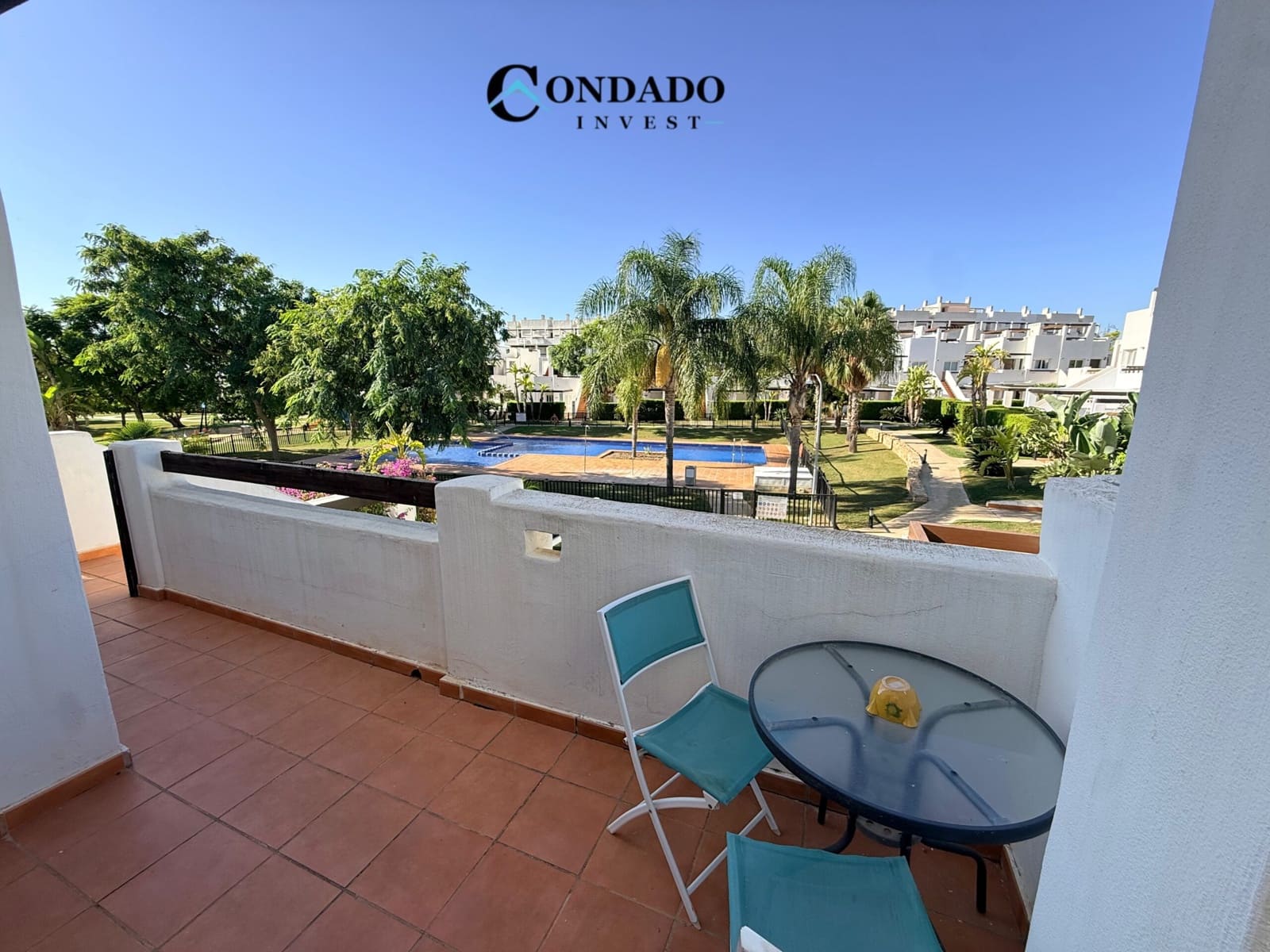 2 quarto Apartamento para venda em Alhama de Murcia com piscina garagem - 115 000 € (Ref: 10154001)