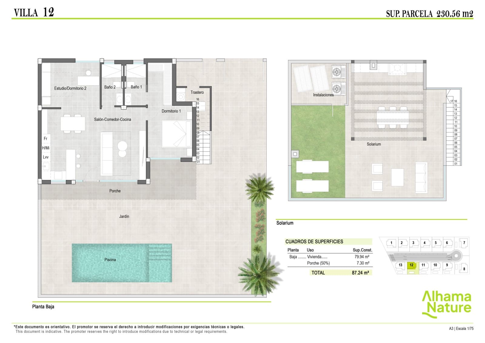 2 sypialnia Willa na sprzedaż w Condado de Alhama z basenem garażem - 305 900 € (Ref: 8555604)