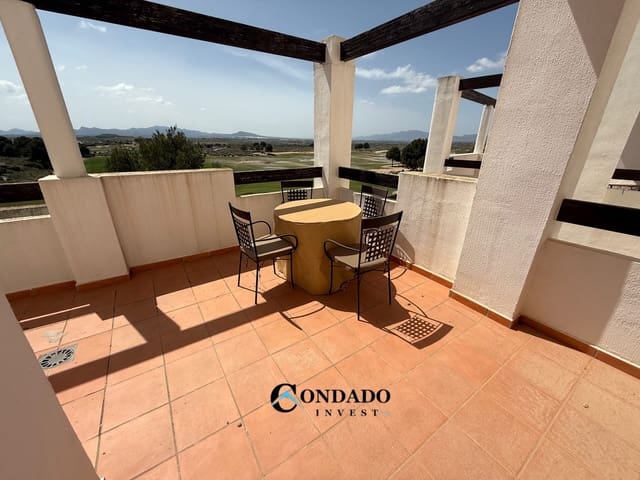 2 makuuhuone Kattohuoneisto myytävänä paikassa Condado de Alhama, Alhama de Murcia mukana uima-altaan 
autotalli - 99 000 € (Ref: 8930130)