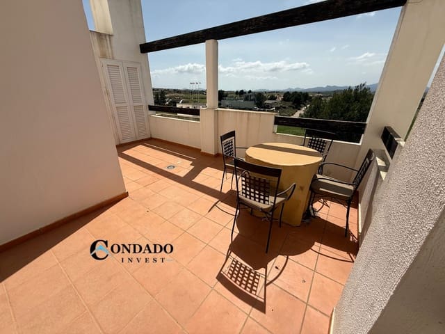 2 soverom Penthouse til salgs i Condado de Alhama, Alhama de Murcia med svømmebasseng - € 99 000 (Ref: 8930130)