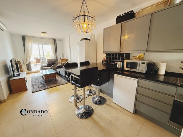 2 Zimmer Apartment zu verkaufen in Condado de Alhama, Alhama de Murcia mit Pool - 109.995 € (Ref: 9310796)