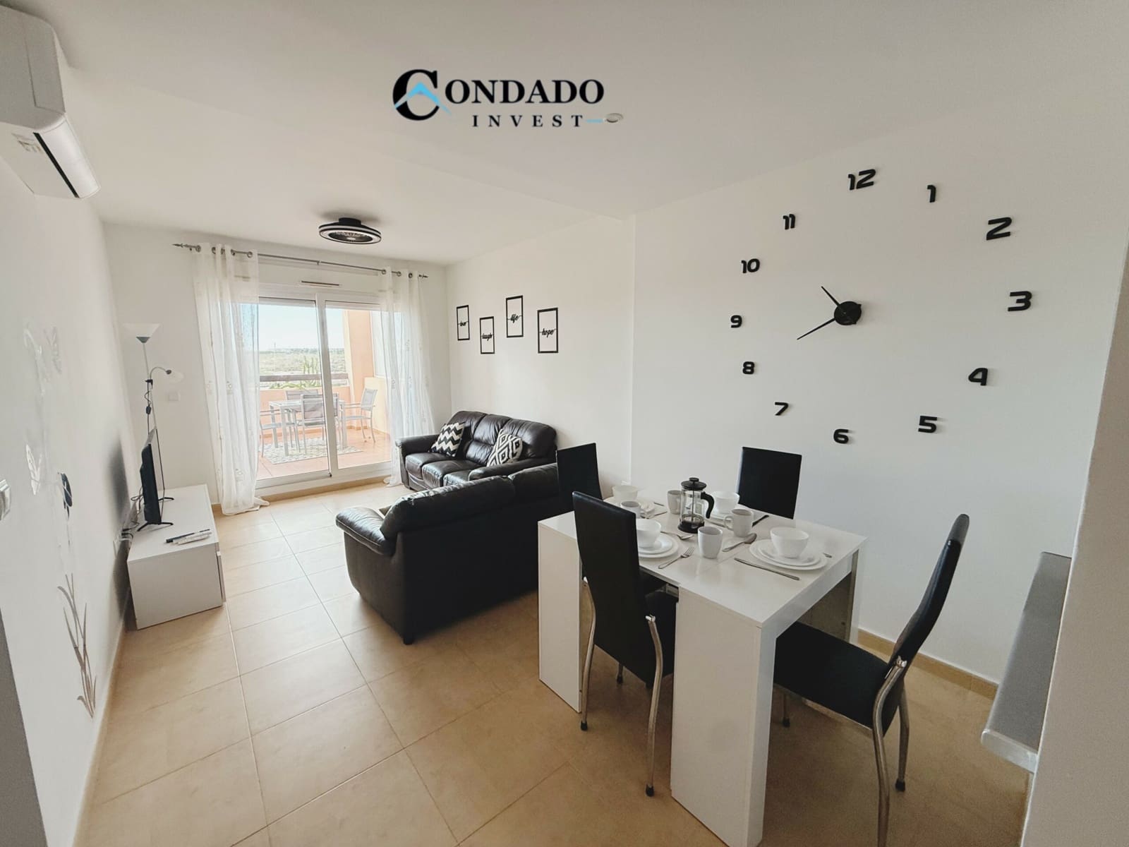 2 bedroom Apartment for sale in Condado de Alhama with pool - € 105,000 (Ref: 9341079)