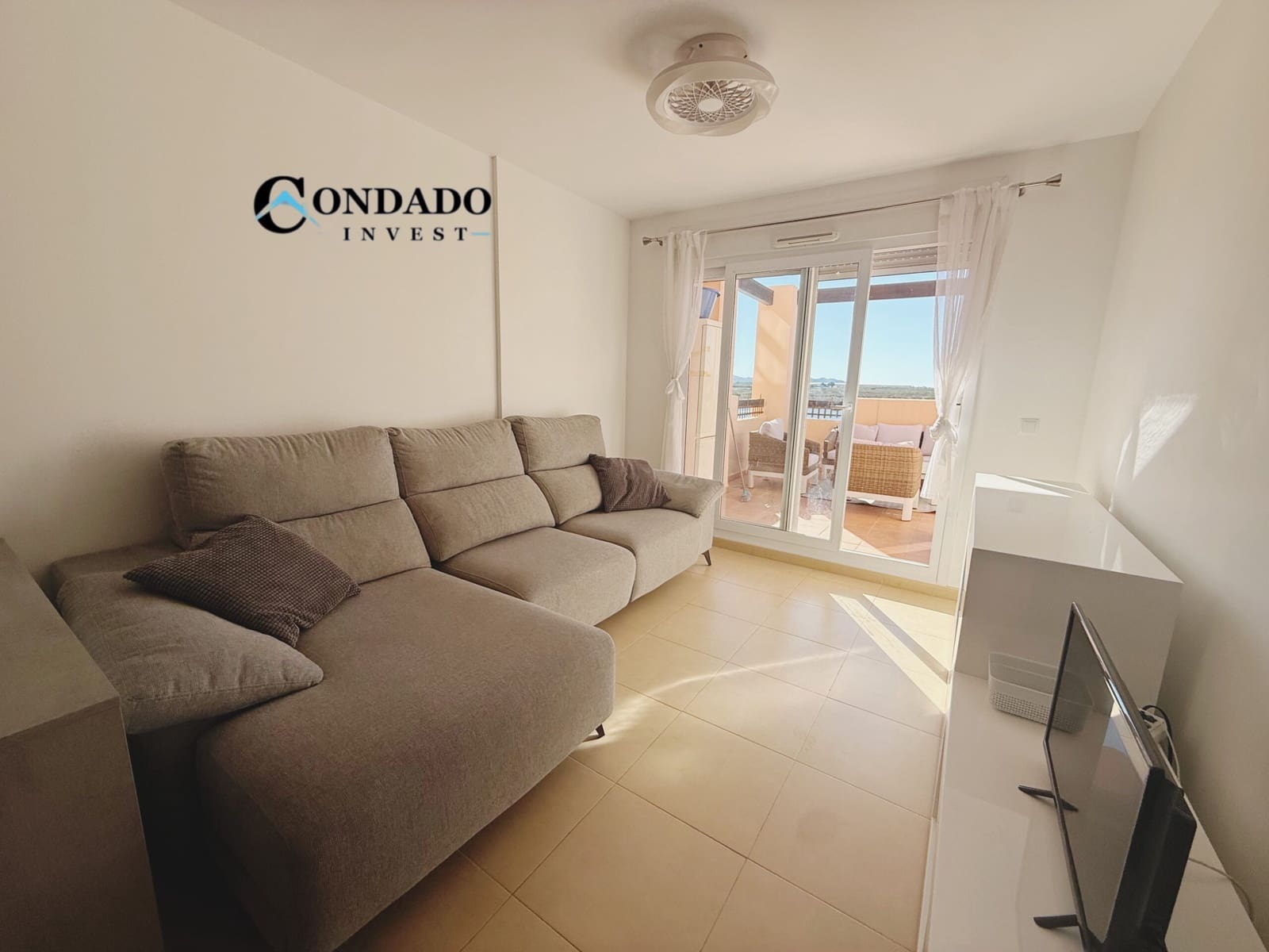 2 makuuhuone Huoneisto myytävänä paikassa Condado de Alhama mukana uima-altaan 
autotalli - 110 000 € (Ref: 9355673)