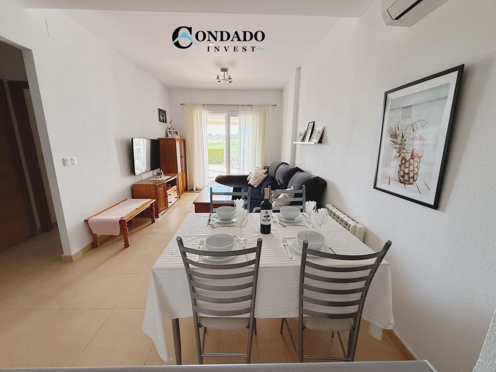 2 bedroom Penthouse for sale in Condado de Alhama with pool garage - € 115,000 (Ref: 9390417)