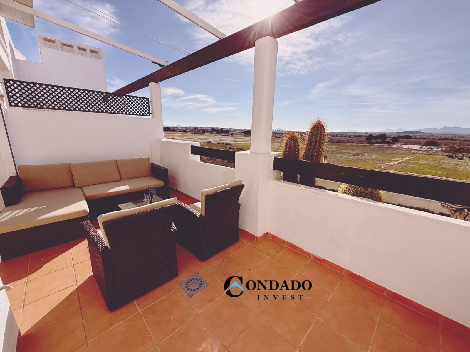 2 slaapkamer Penthouse te koop in Alhama de Murcia met zwembad garage - € 120.000 (Ref: 9448886)