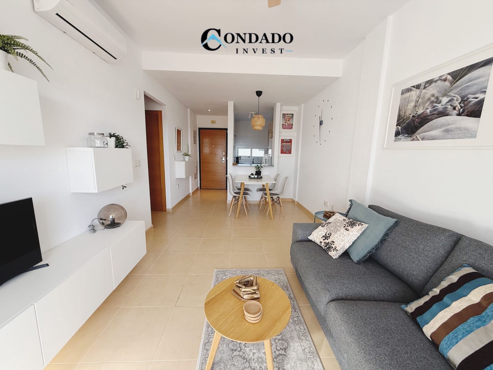 2 slaapkamer Penthouse te koop in Alhama de Murcia met zwembad garage - € 120.000 (Ref: 9448886)