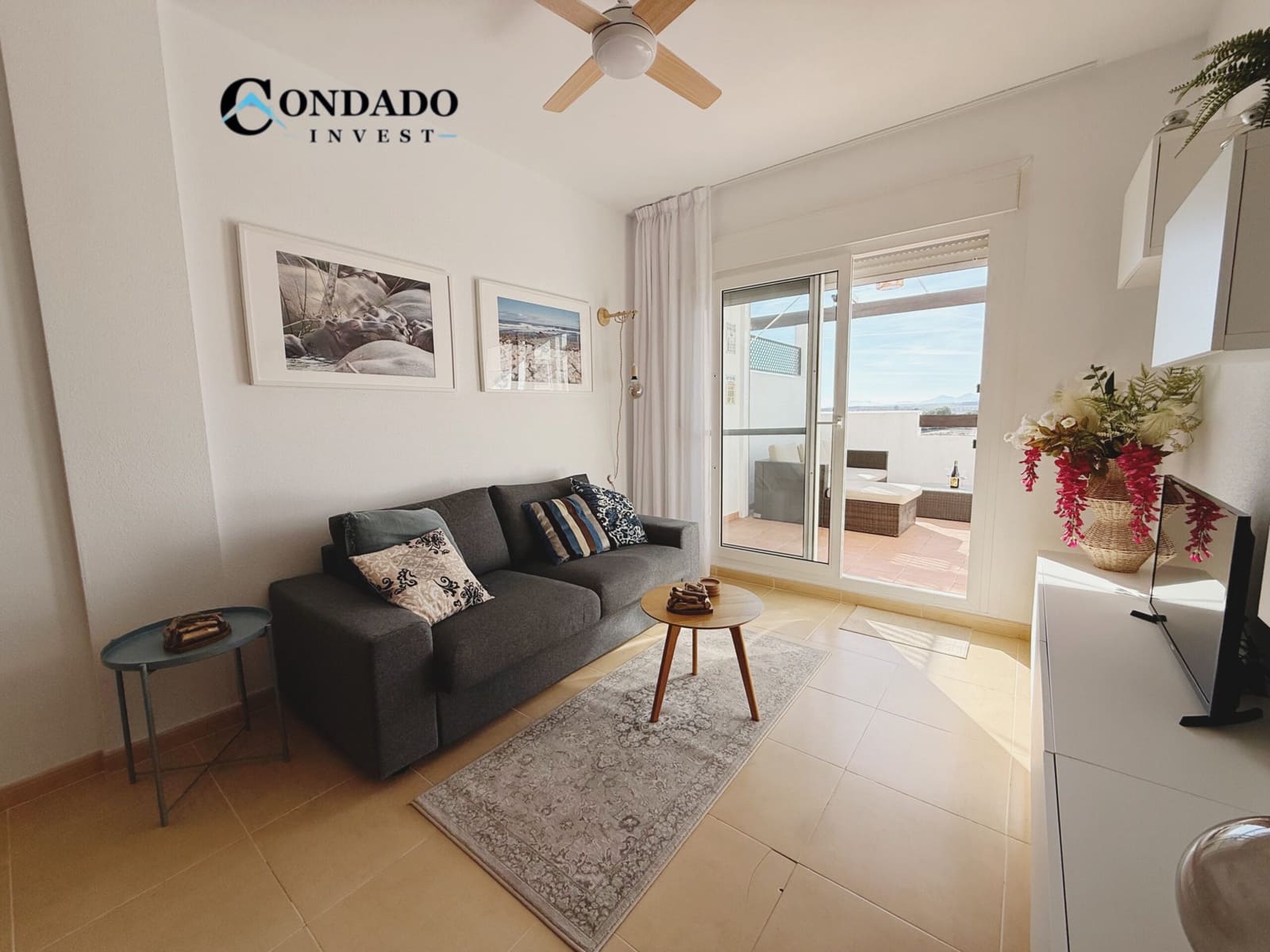 2 slaapkamer Penthouse te koop in Alhama de Murcia met zwembad garage - € 120.000 (Ref: 9448886)