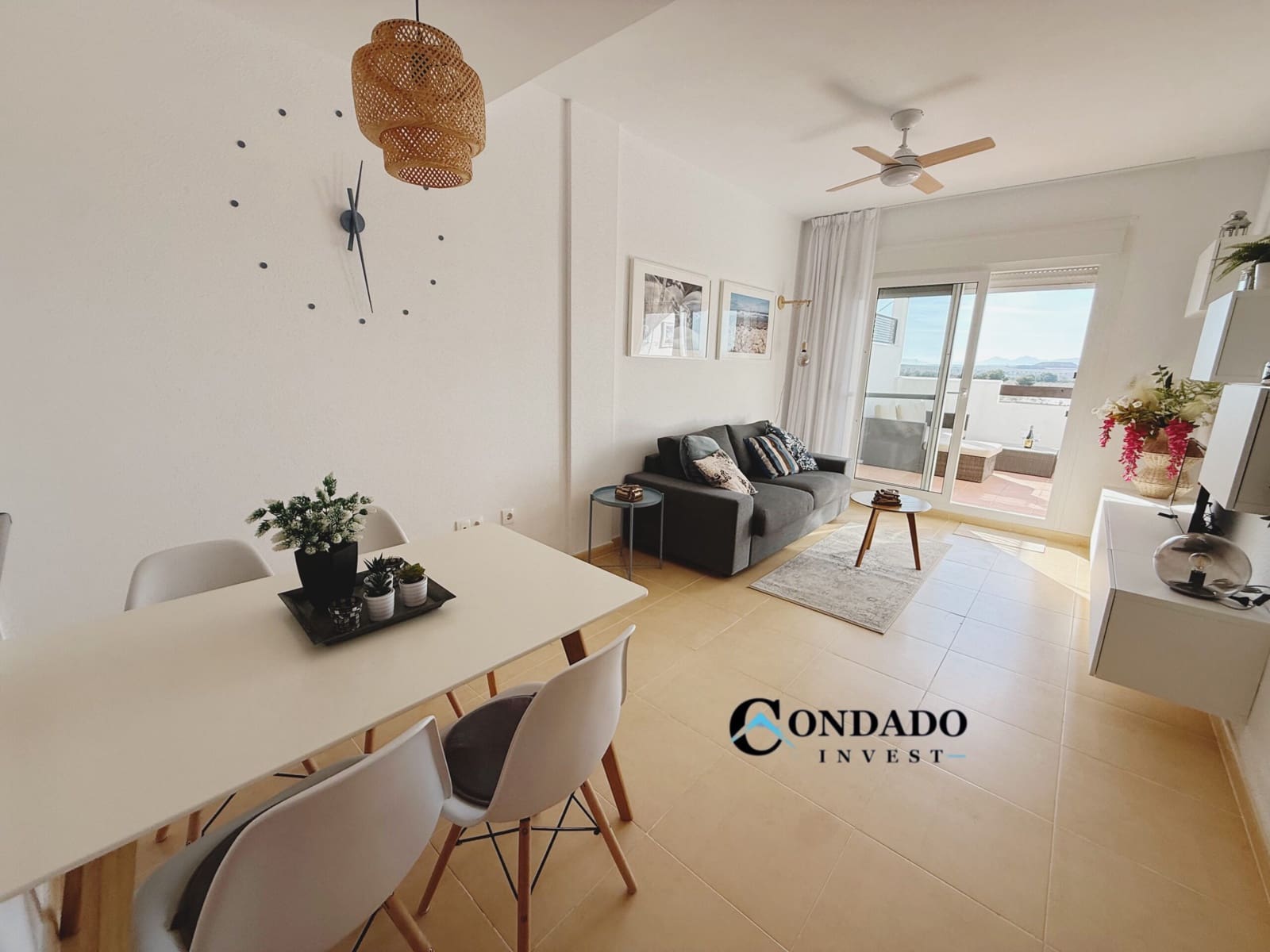 2 slaapkamer Penthouse te koop in Alhama de Murcia met zwembad garage - € 120.000 (Ref: 9448886)