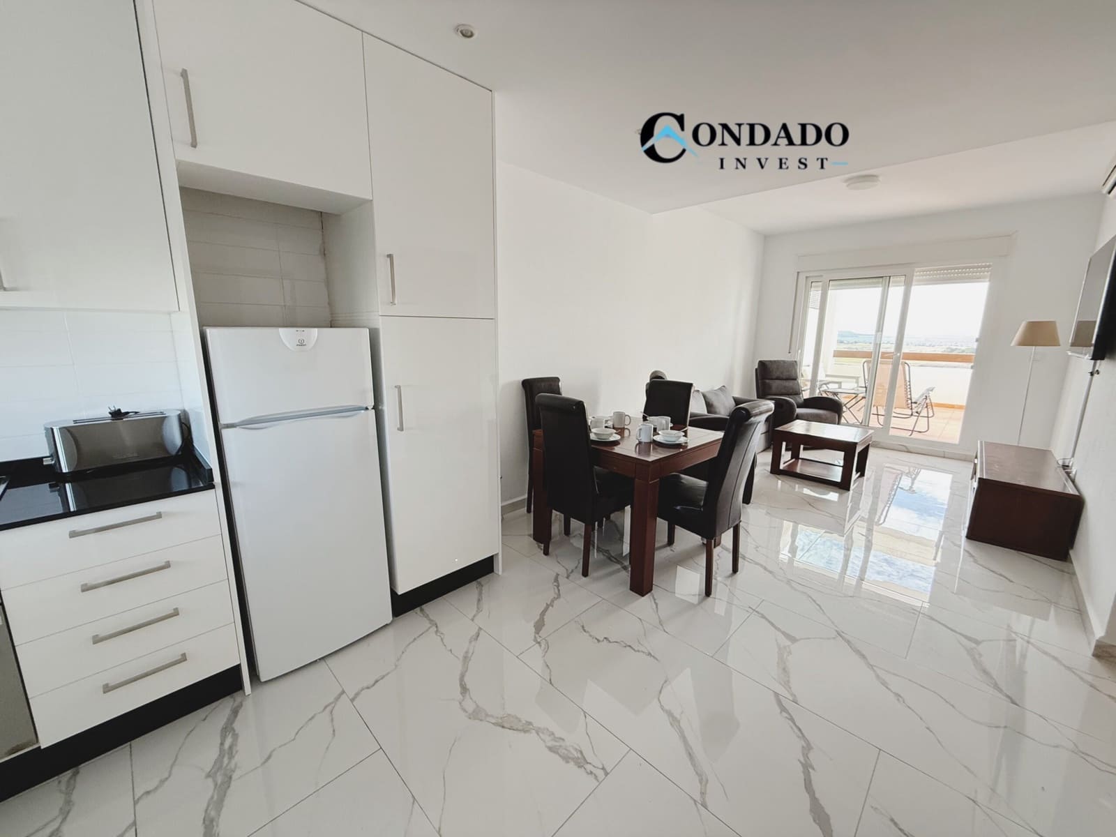 2 sovrum Takvåning till salu i Alhama de Murcia med pool - 135 000 € (Ref: 9451852)