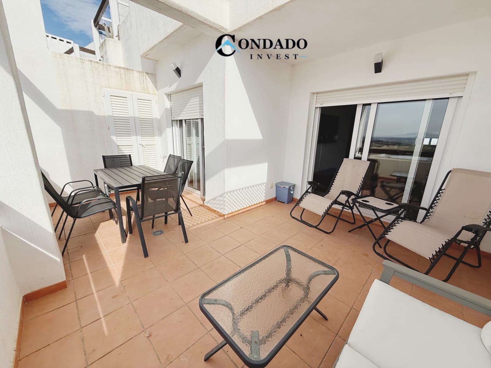 2 sovrum Takvåning till salu i Alhama de Murcia med pool - 135 000 € (Ref: 9451852)