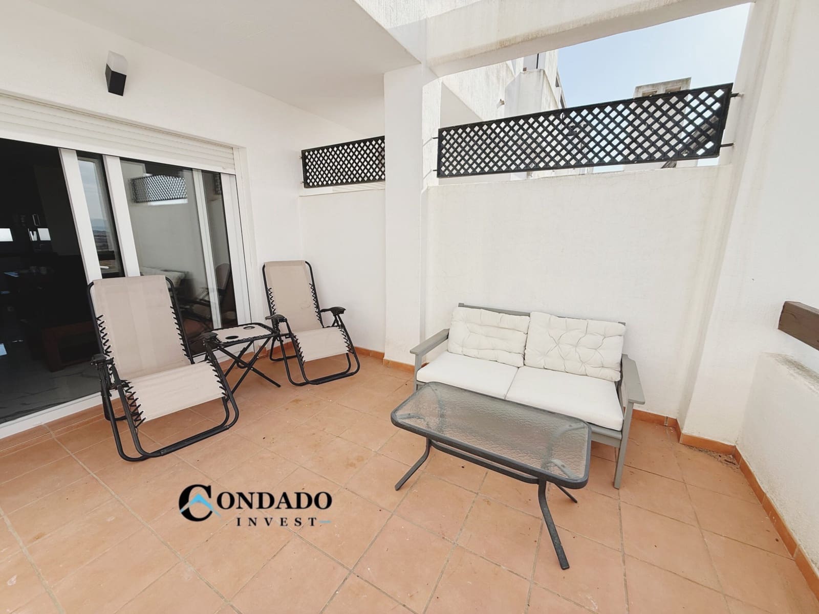 2 sovrum Takvåning till salu i Alhama de Murcia med pool - 135 000 € (Ref: 9451852)