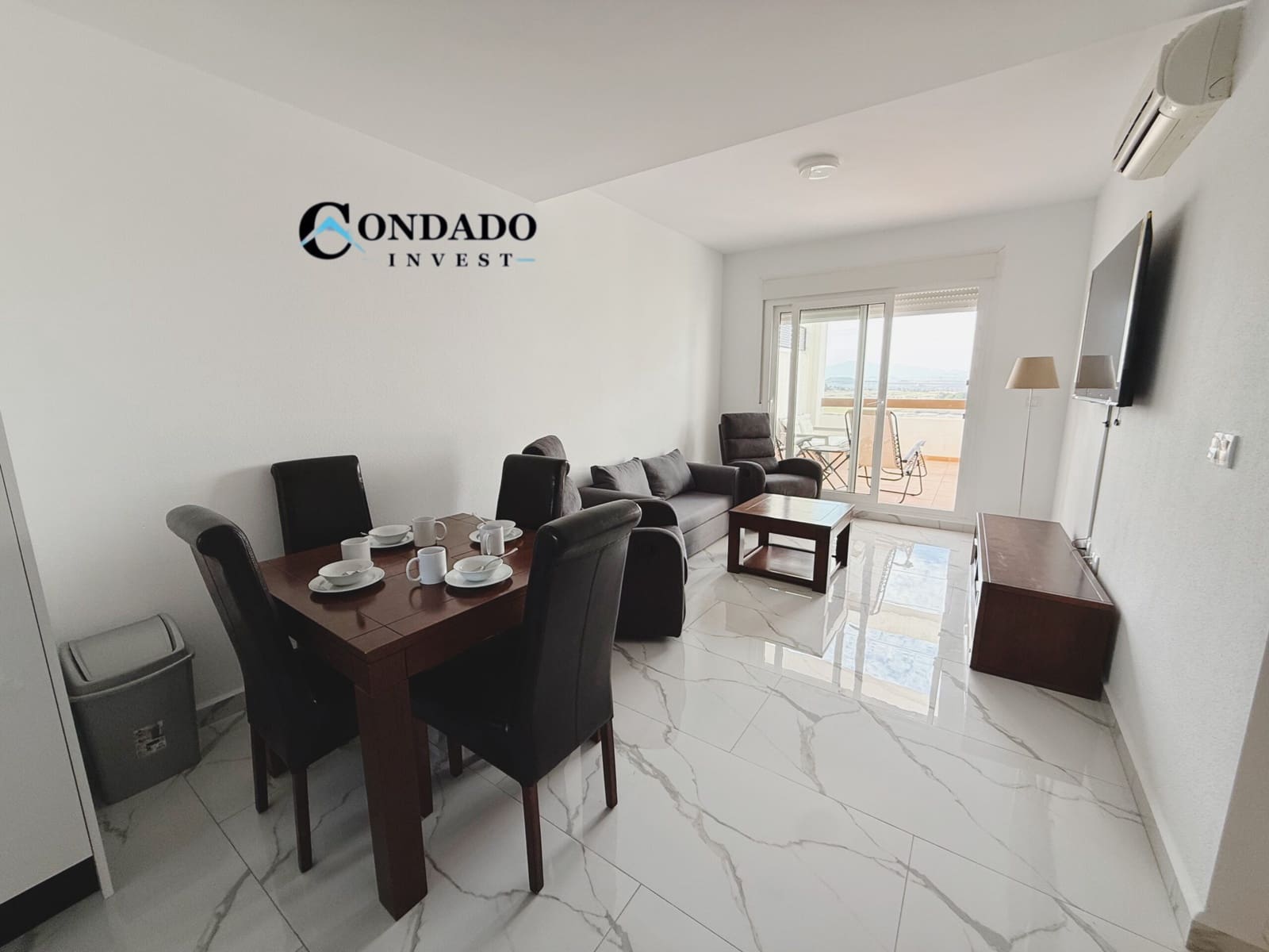 2 sovrum Takvåning till salu i Alhama de Murcia med pool - 135 000 € (Ref: 9451852)