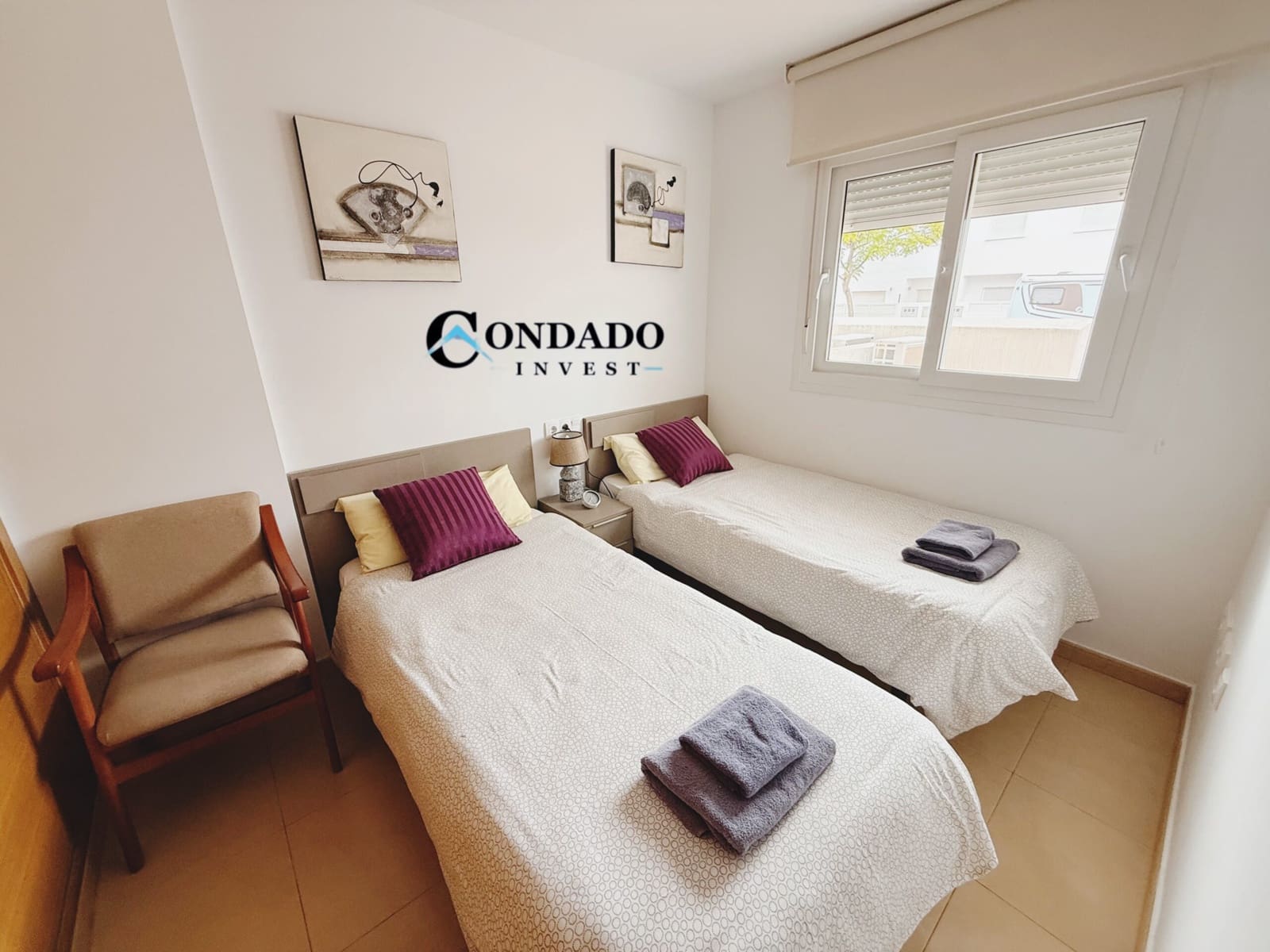 3 sypialnia Apartament na sprzedaż w Condado de Alhama z basenem - 107 000 € (Ref: 9552663)