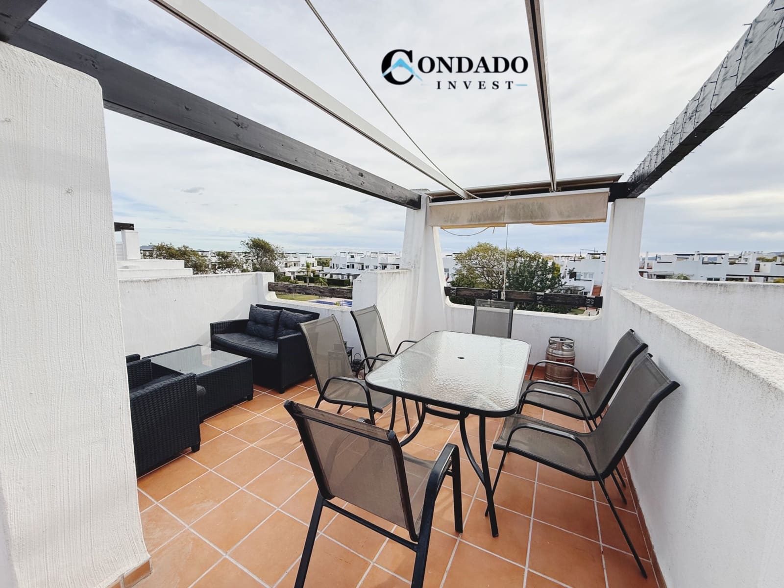 2 bedroom Apartment for sale in Condado de Alhama with pool - € 110,000 (Ref: 9594709)