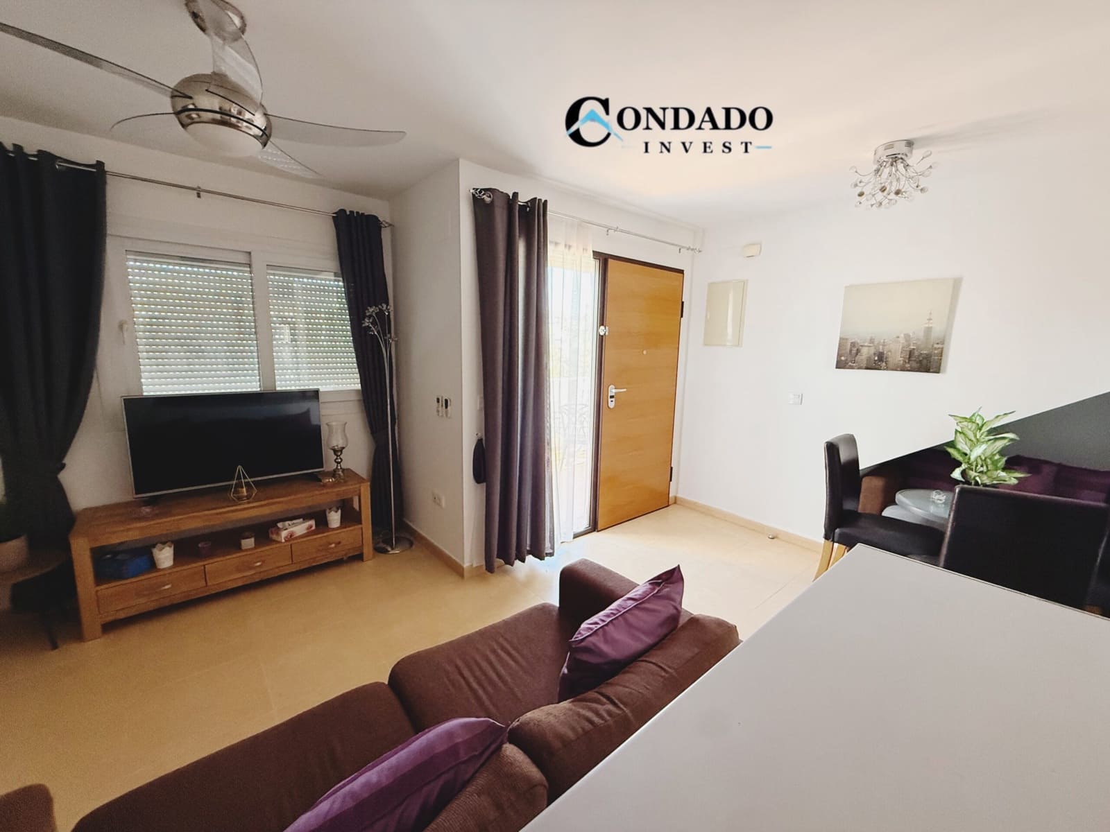 2 bedroom Apartment for sale in Alhama de Murcia with pool garage - € 110,000 (Ref: 9694753)