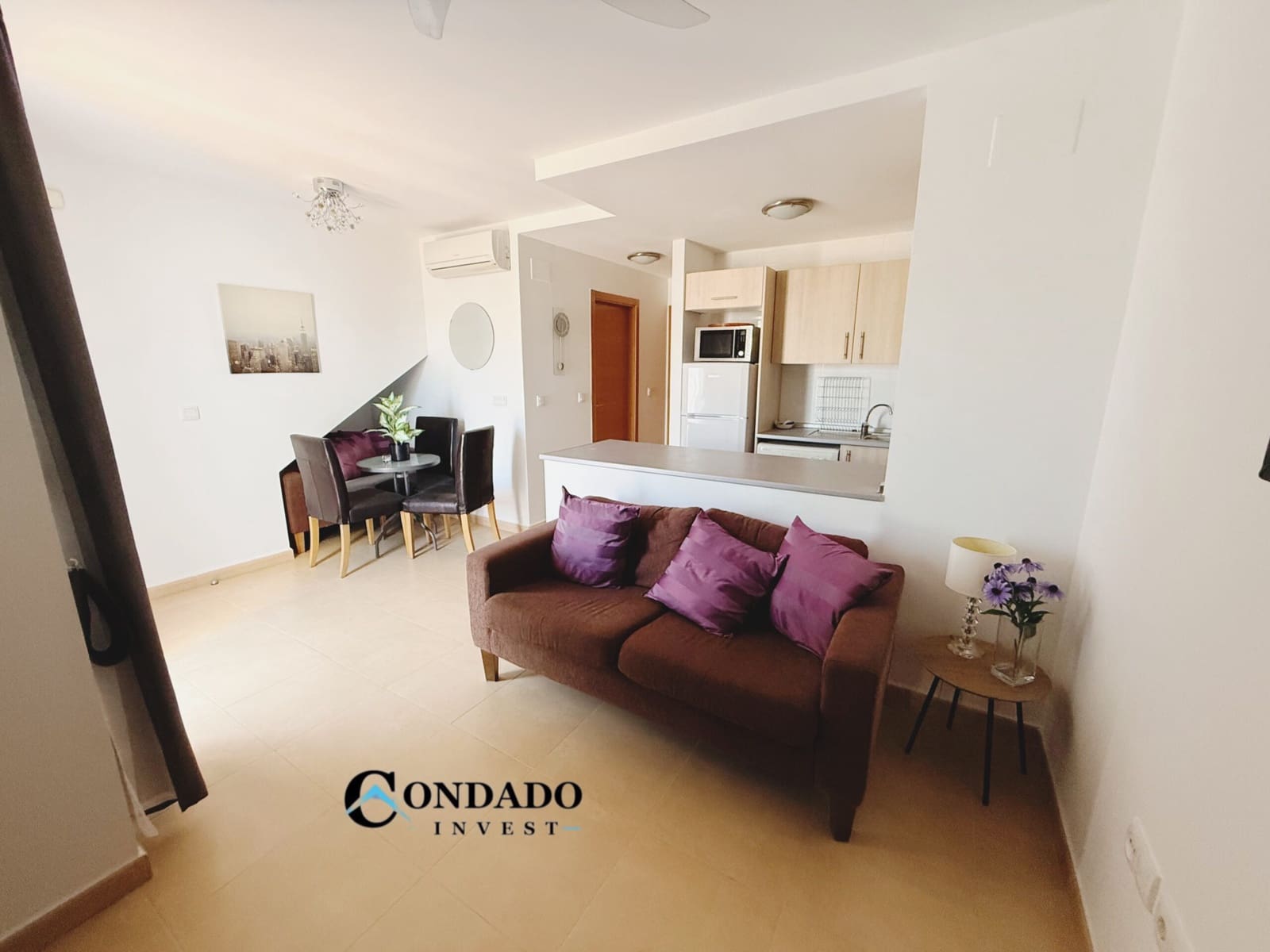 2 bedroom Apartment for sale in Alhama de Murcia with pool garage - € 110,000 (Ref: 9694753)