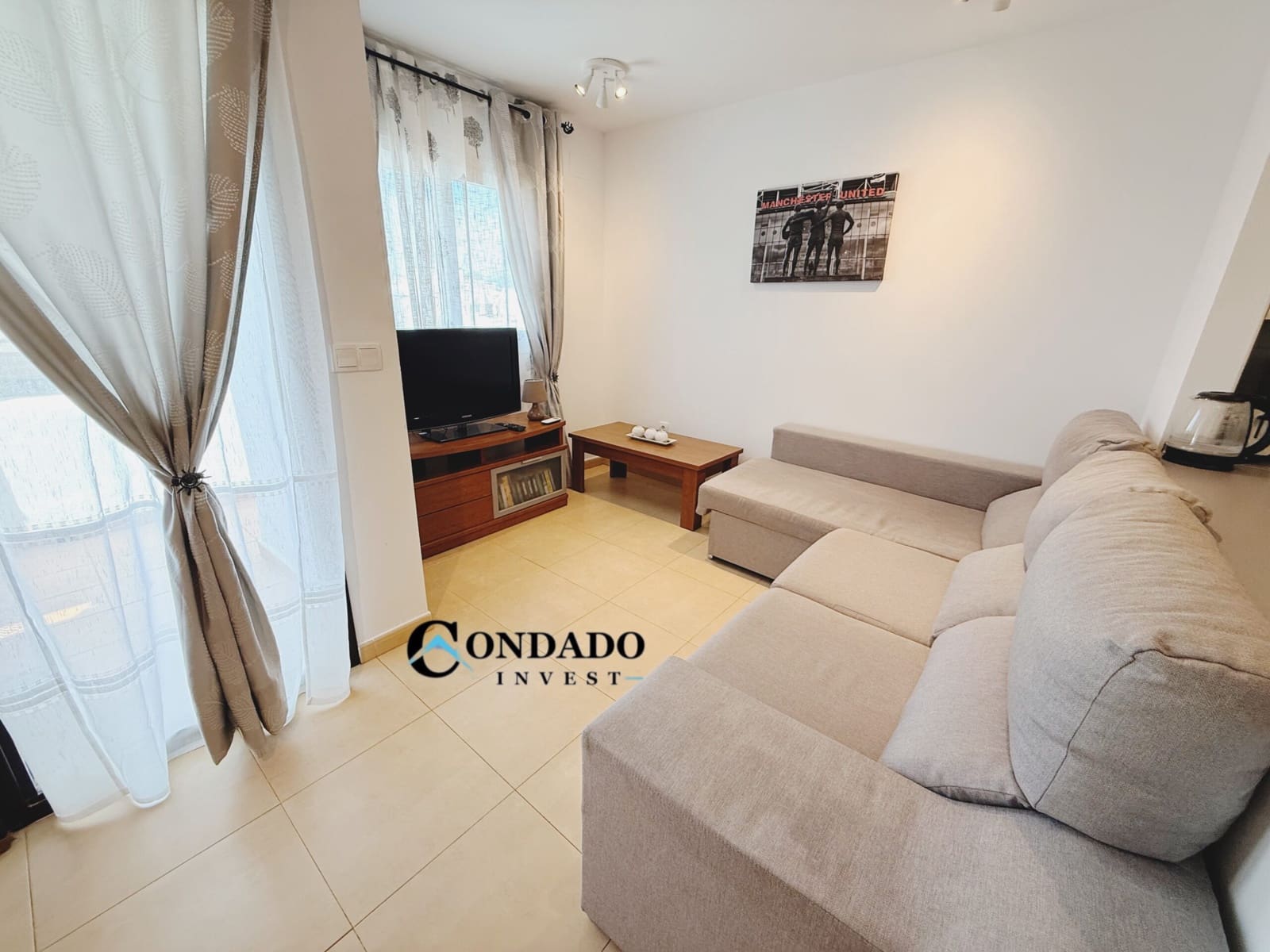 2 makuuhuone Huoneisto myytävänä paikassa Condado de Alhama mukana uima-altaan 
autotalli - 115 000 € (Ref: 9747701)