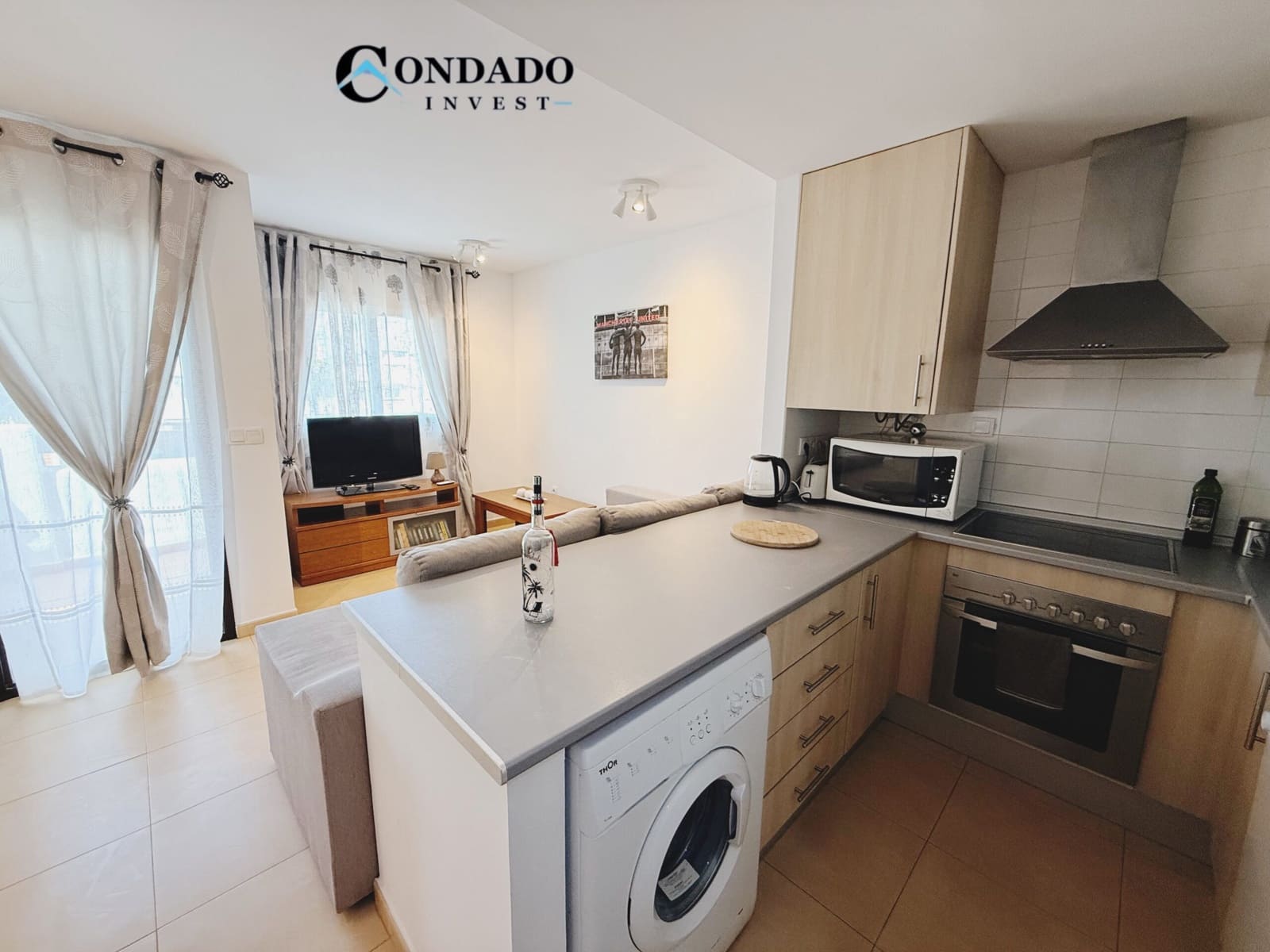 2 makuuhuone Huoneisto myytävänä paikassa Condado de Alhama mukana uima-altaan 
autotalli - 115 000 € (Ref: 9747701)