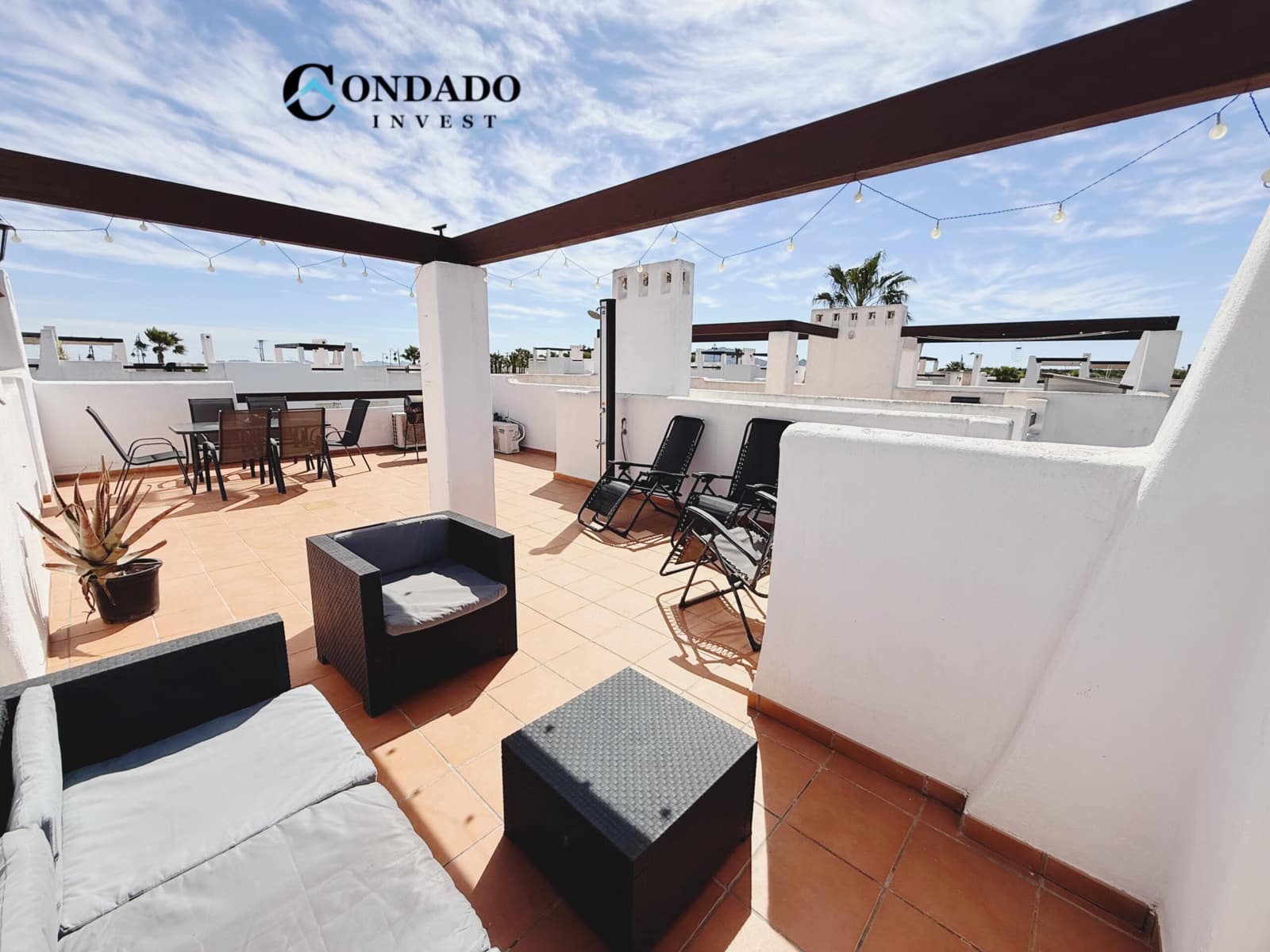 2 makuuhuone Huoneisto myytävänä paikassa Condado de Alhama mukana uima-altaan 
autotalli - 115 000 € (Ref: 9747701)