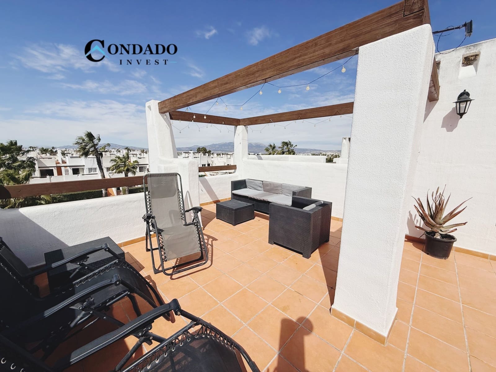 2 makuuhuone Huoneisto myytävänä paikassa Condado de Alhama mukana uima-altaan 
autotalli - 115 000 € (Ref: 9747701)