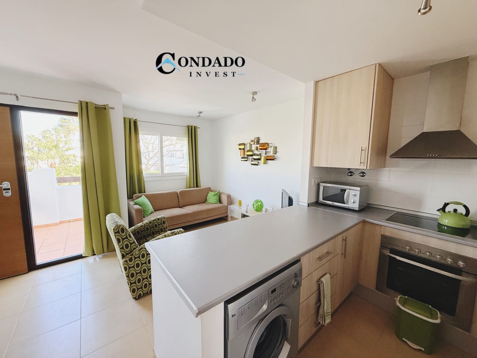 2 soverom Leilighet til salgs i Condado de Alhama med svømmebasseng - € 108 000 (Ref: 9778668)