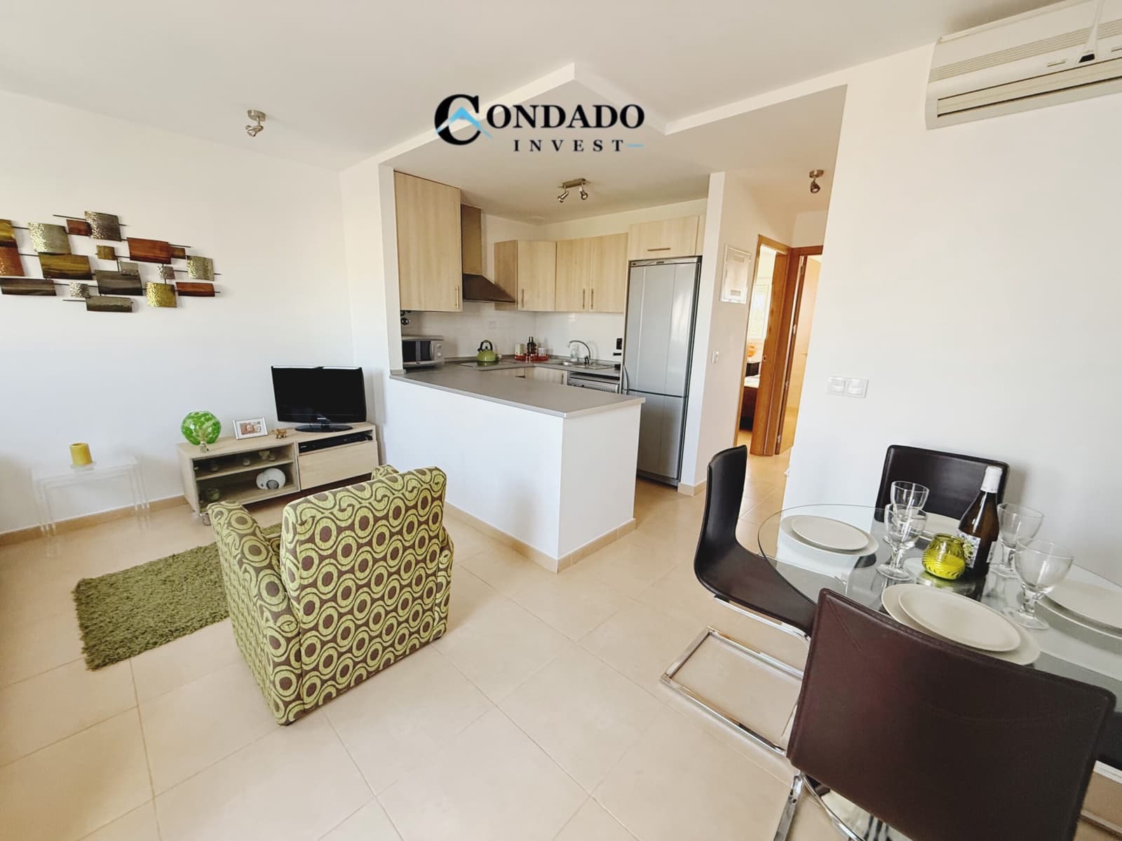 2 soverom Leilighet til salgs i Condado de Alhama med svømmebasseng - € 108 000 (Ref: 9778668)