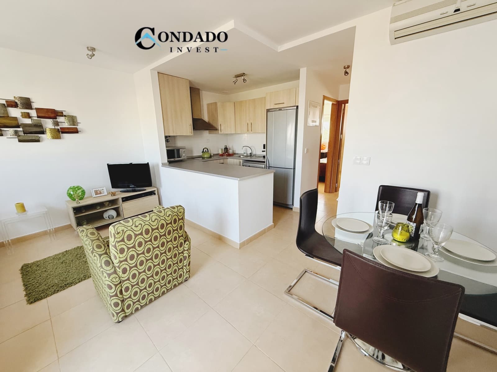 2 soverom Leilighet til salgs i Condado de Alhama med svømmebasseng - € 108 000 (Ref: 9778668)