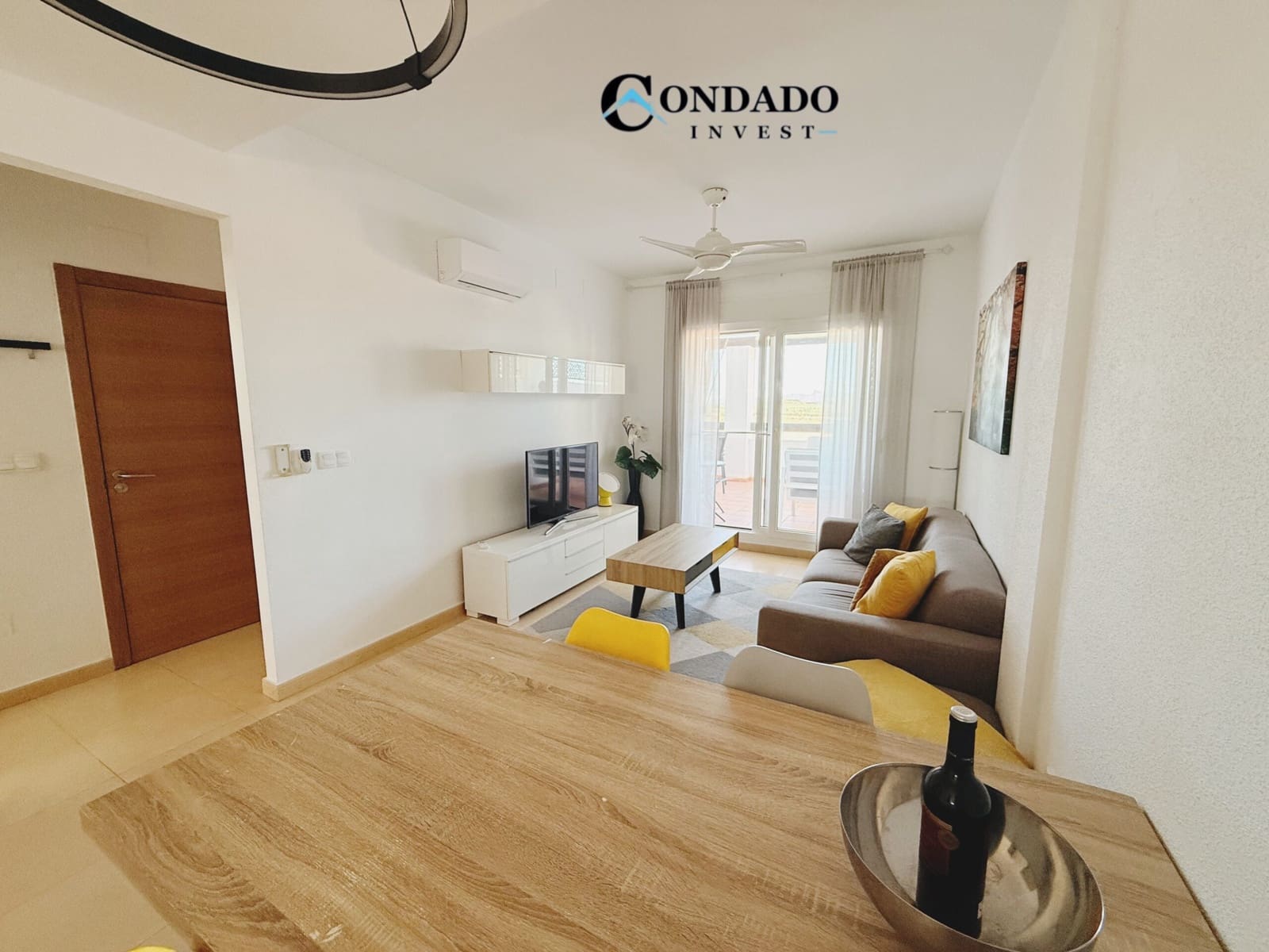 2 makuuhuone Kattohuoneisto myytävänä paikassa Condado de Alhama mukana uima-altaan 
autotalli - 126 000 € (Ref: 9778670)