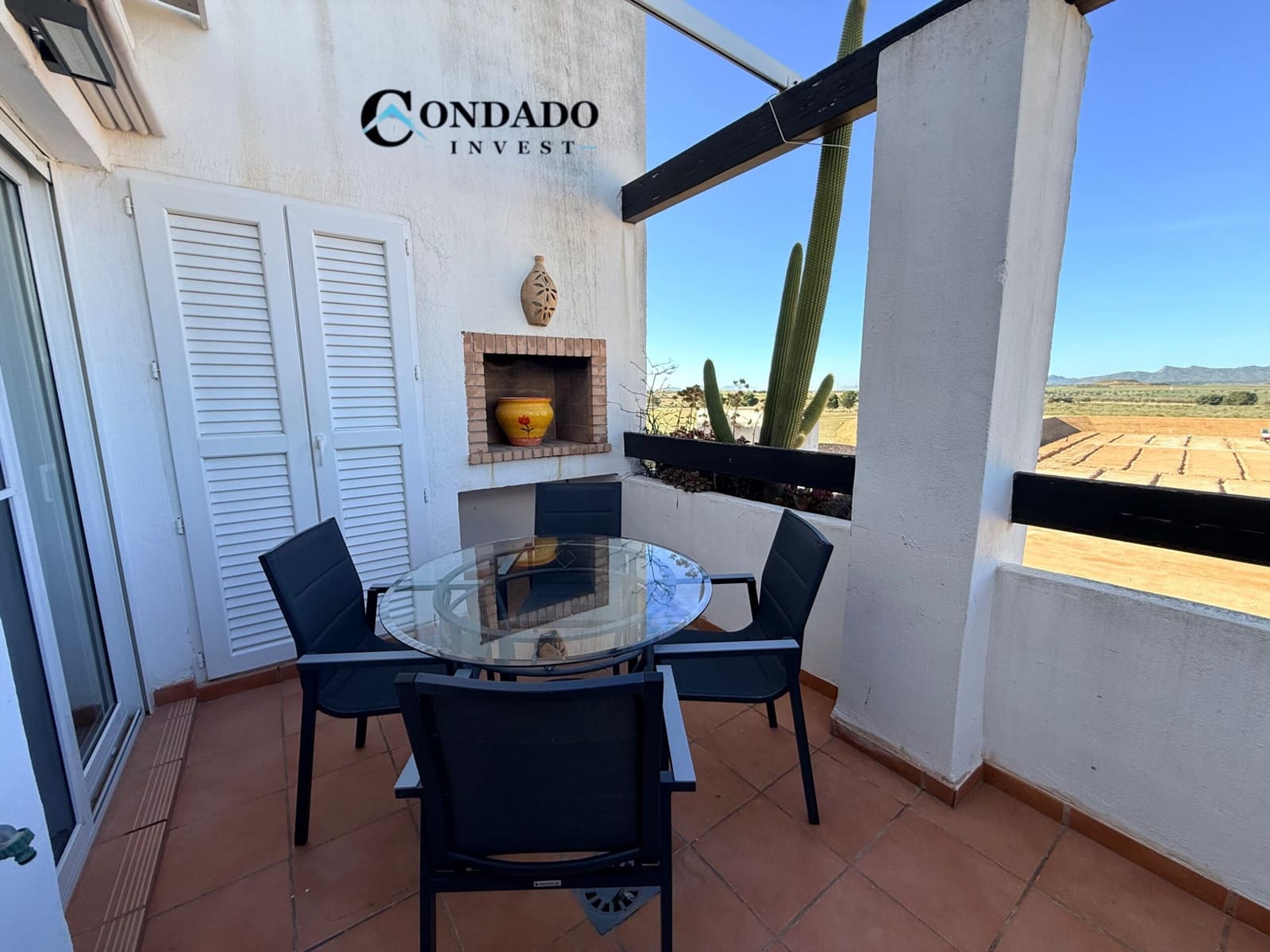 2 makuuhuone Kattohuoneisto myytävänä paikassa Condado de Alhama mukana uima-altaan 
autotalli - 126 000 € (Ref: 9778670)