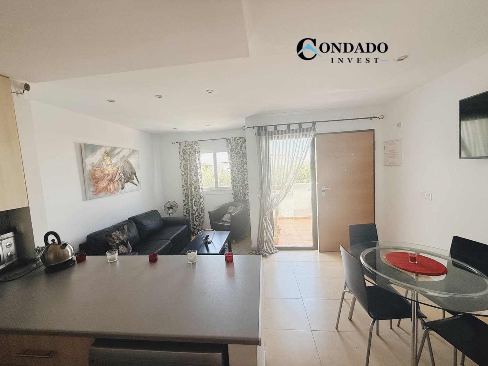 2 soveværelse Lejlighed til salg i Alhama de Murcia med swimmingpool - € 115.000 (Ref: 9784994)