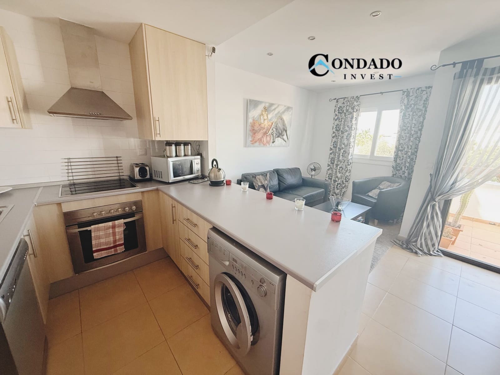 2 soveværelse Lejlighed til salg i Alhama de Murcia med swimmingpool - € 115.000 (Ref: 9784994)