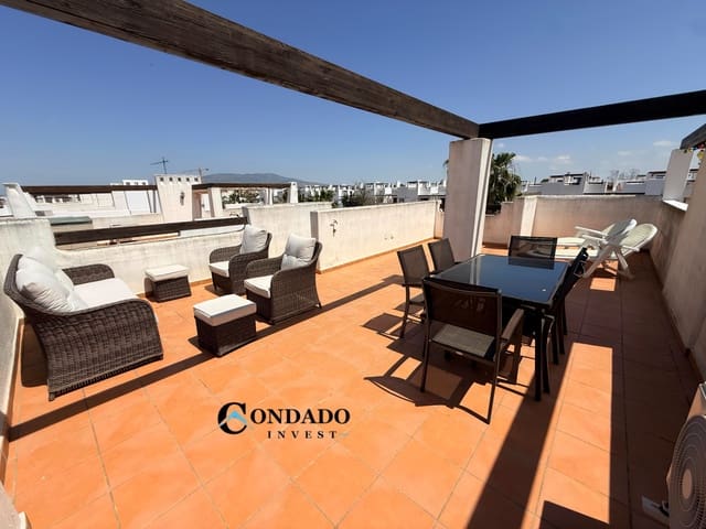 2 sovrum Lägenhet till salu i Condado de Alhama, Alhama de Murcia med pool - 115 000 € (Ref: 9806162)