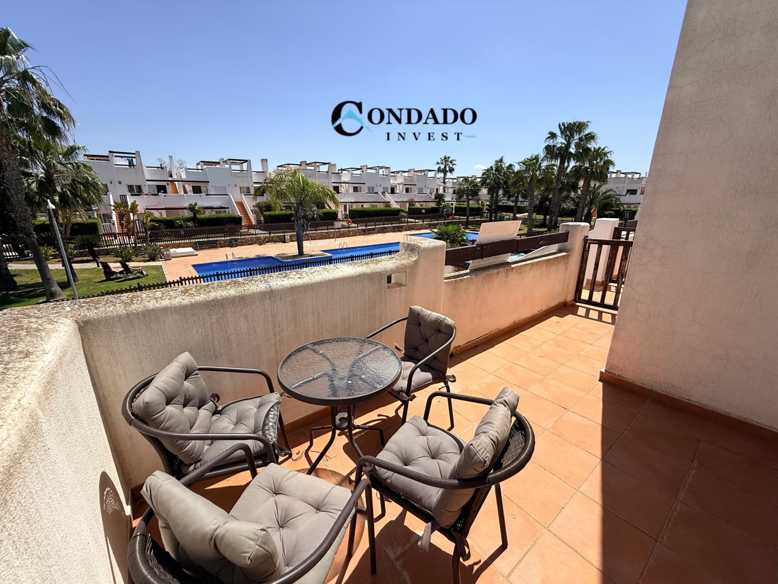 2 sovrum Lägenhet till salu i Condado de Alhama med pool - 115 000 € (Ref: 9806162)