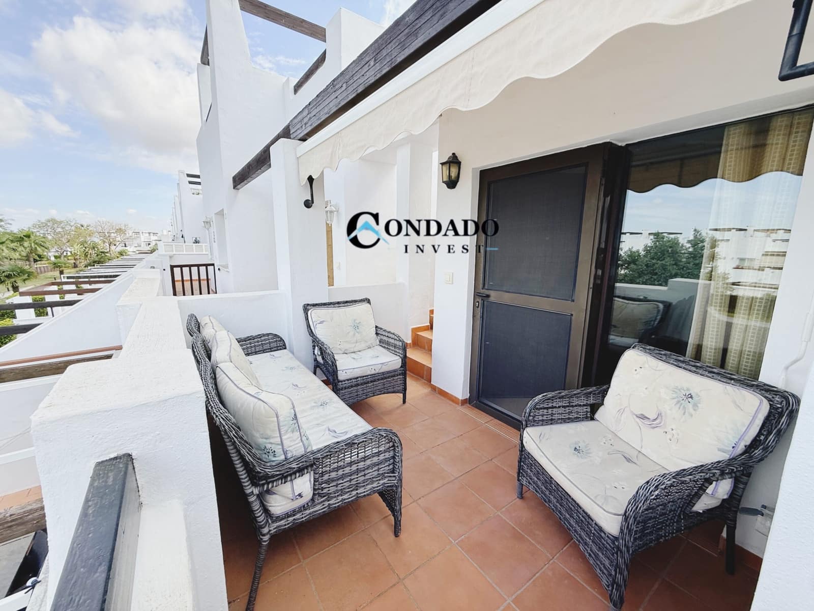 2 makuuhuone Huoneisto myytävänä paikassa Condado de Alhama mukana uima-altaan - 120 000 € (Ref: 9822039)