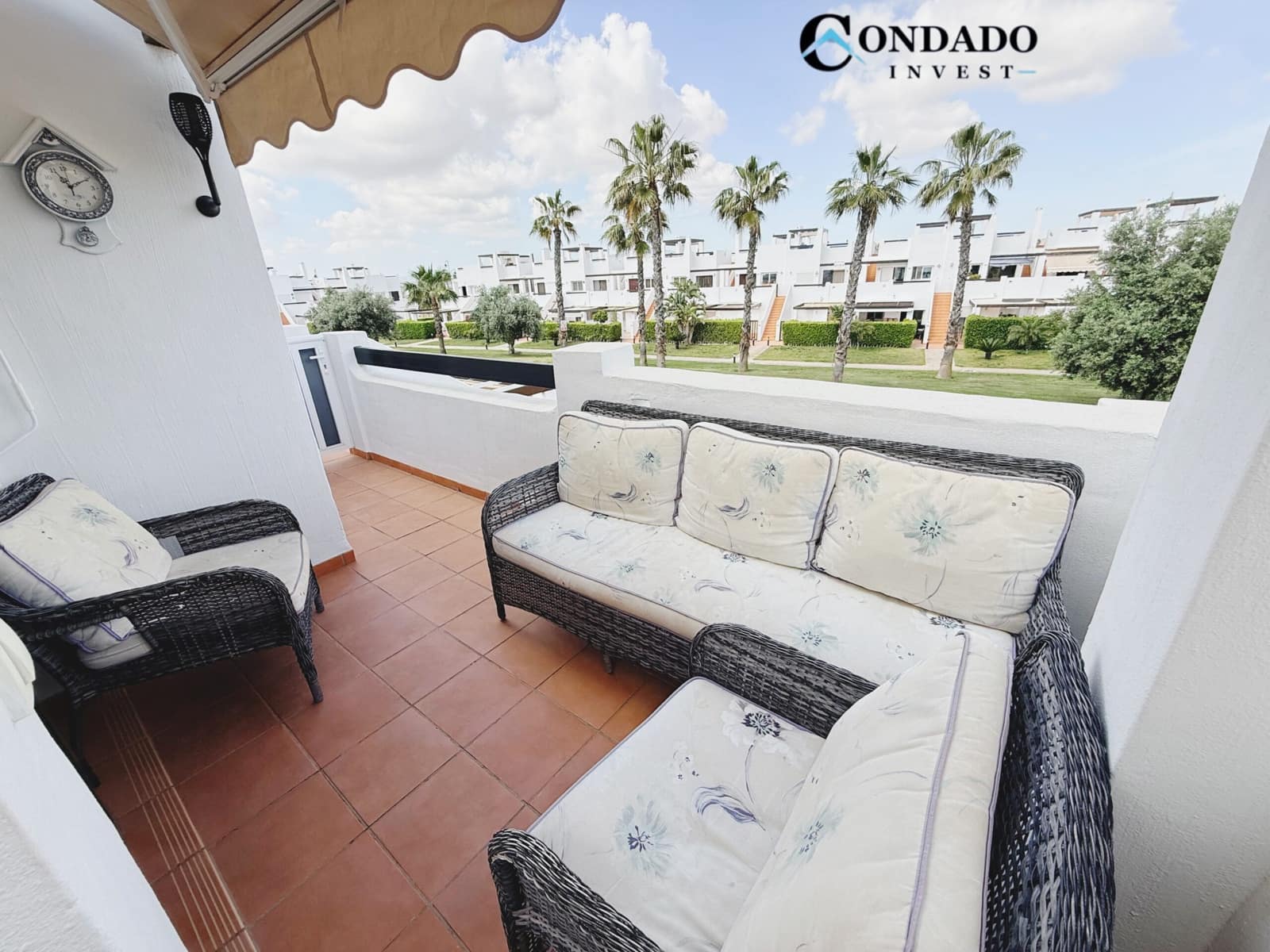 2 makuuhuone Huoneisto myytävänä paikassa Condado de Alhama mukana uima-altaan - 120 000 € (Ref: 9822039)