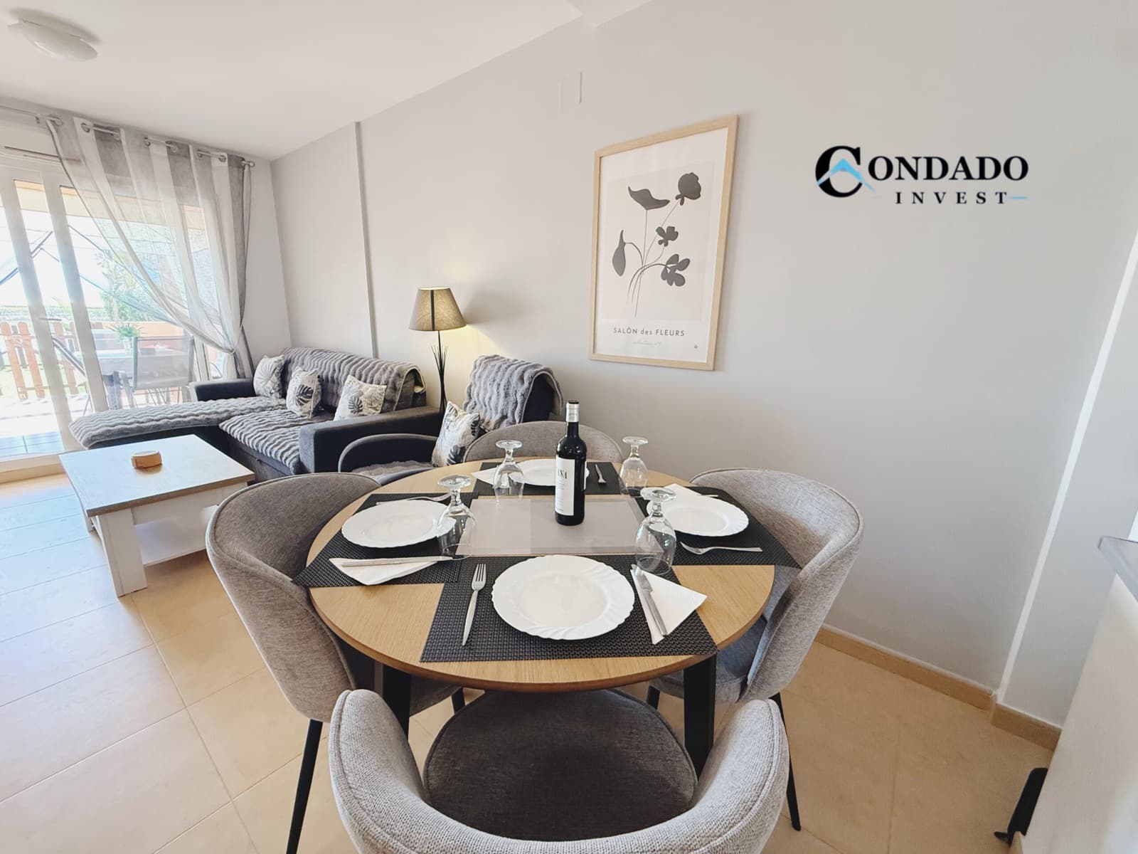 2 bedroom Apartment for sale in Condado de Alhama with pool garage - € 122,000 (Ref: 9835257)