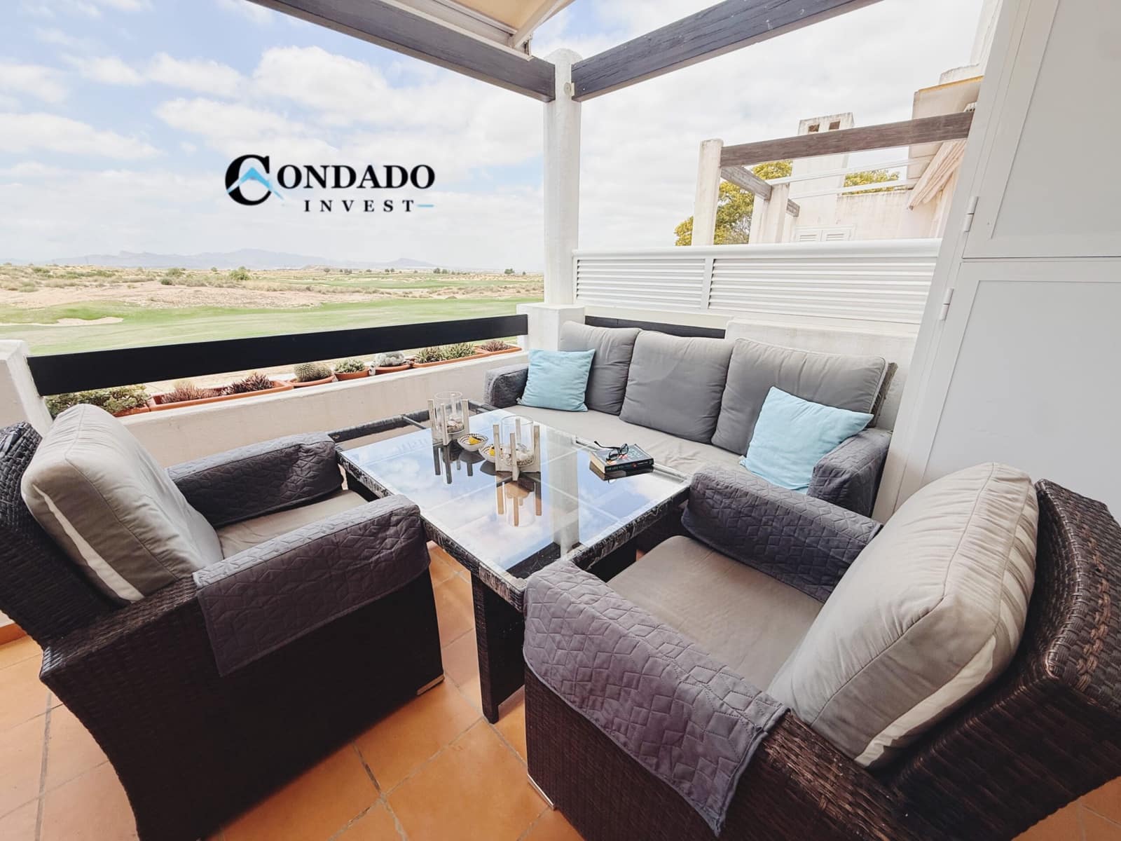 2 camera da letto Attico in vendita in Condado de Alhama con piscina - 127.000 € (Rif: 9900080)