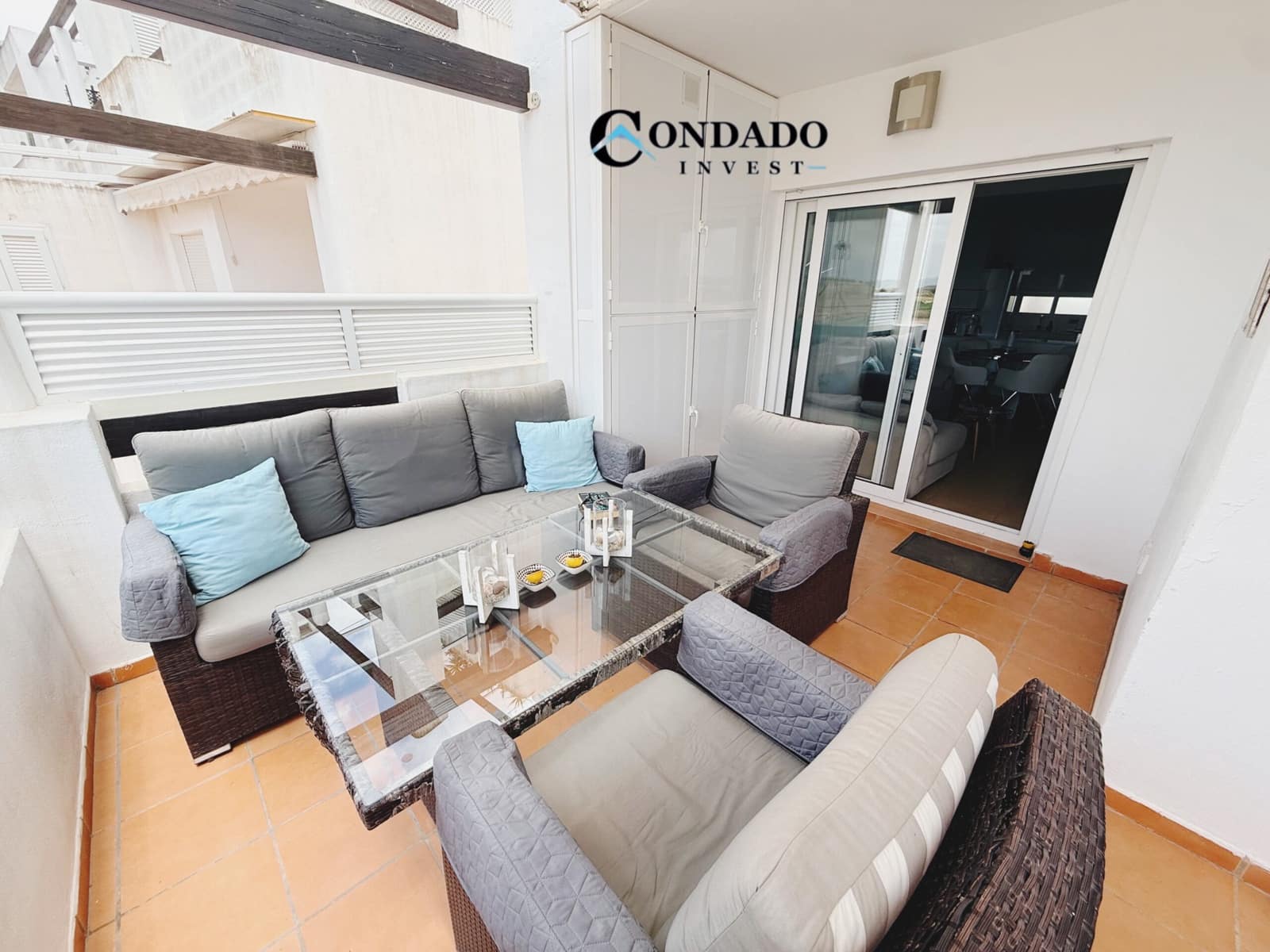 2 camera da letto Attico in vendita in Condado de Alhama con piscina - 127.000 € (Rif: 9900080)