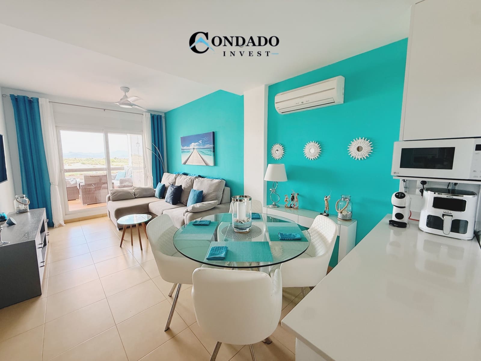 2 camera da letto Attico in vendita in Condado de Alhama con piscina - 127.000 € (Rif: 9900080)