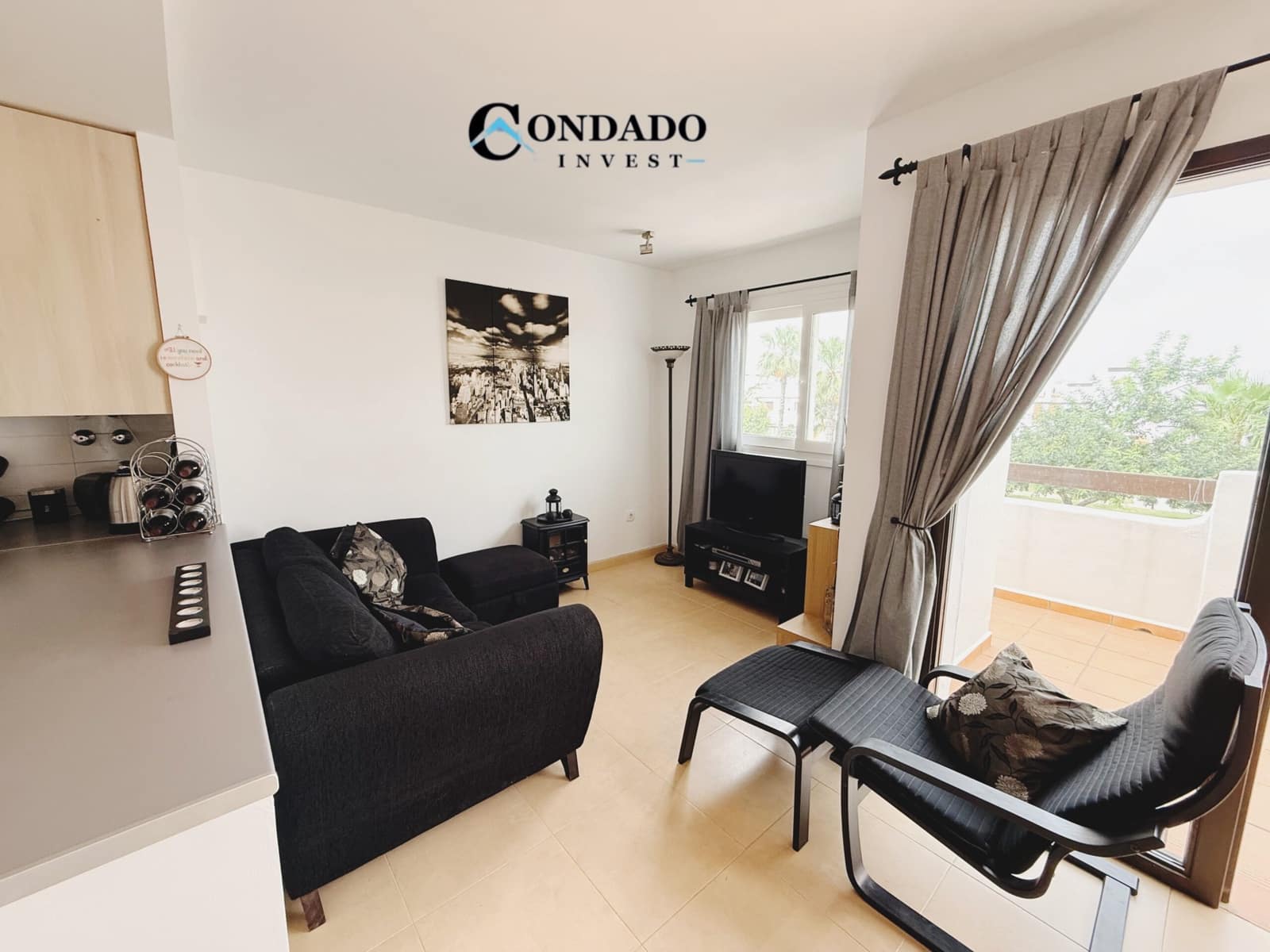 2 sovrum Lägenhet till salu i Condado de Alhama med pool - 120 000 € (Ref: 9900081)