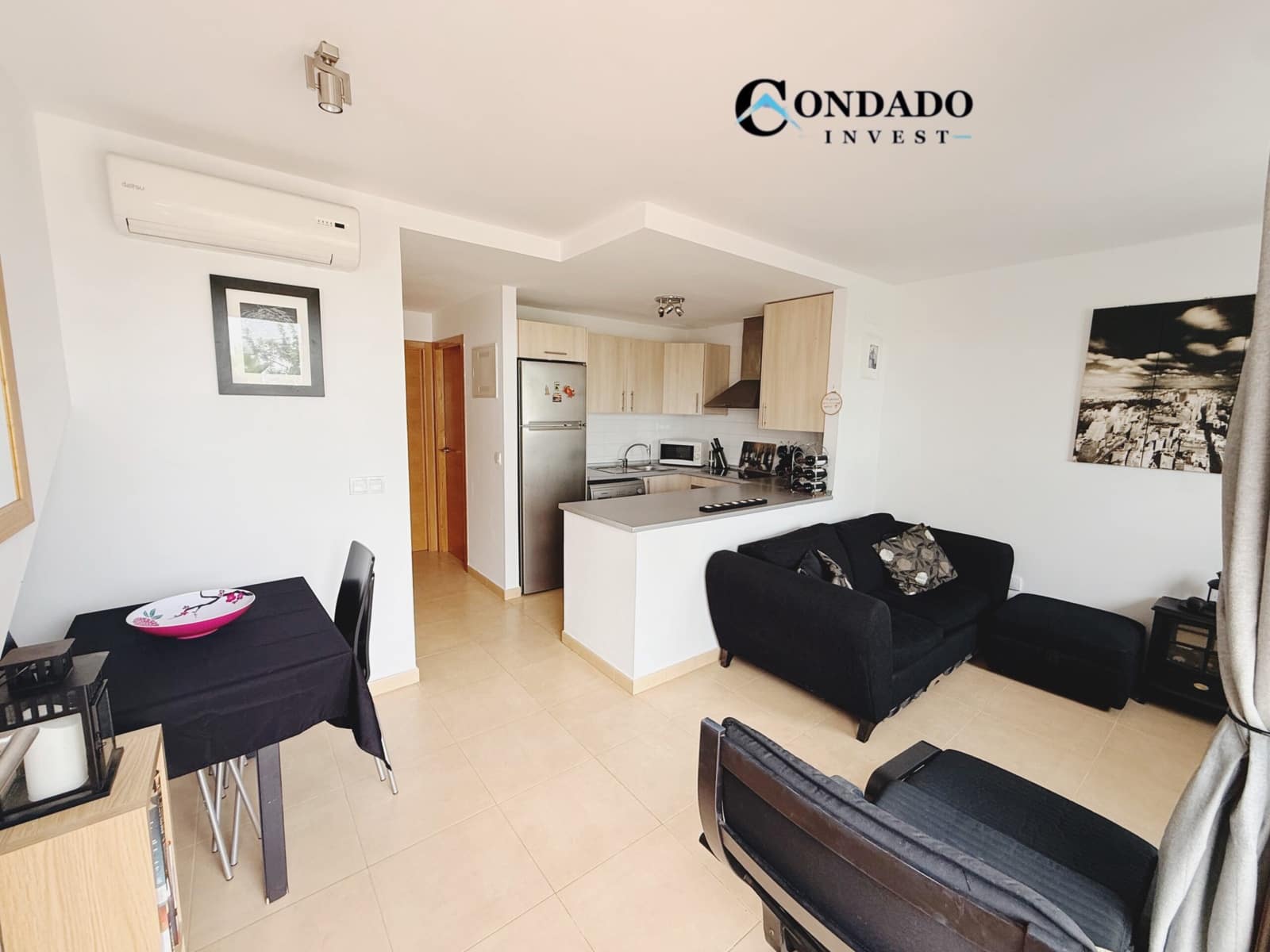 2 sovrum Lägenhet till salu i Condado de Alhama med pool - 120 000 € (Ref: 9900081)