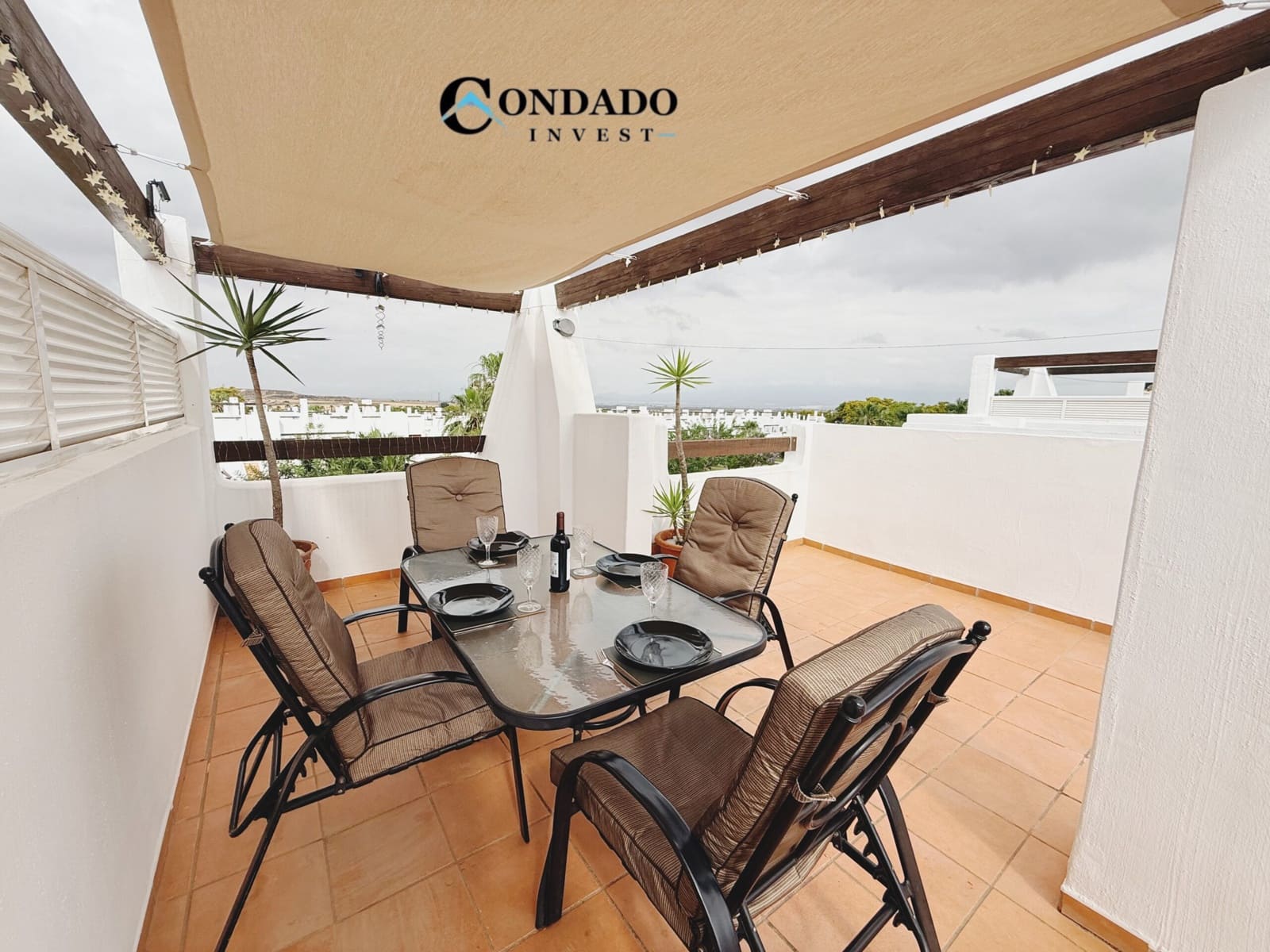 2 sovrum Lägenhet till salu i Condado de Alhama med pool - 120 000 € (Ref: 9900081)