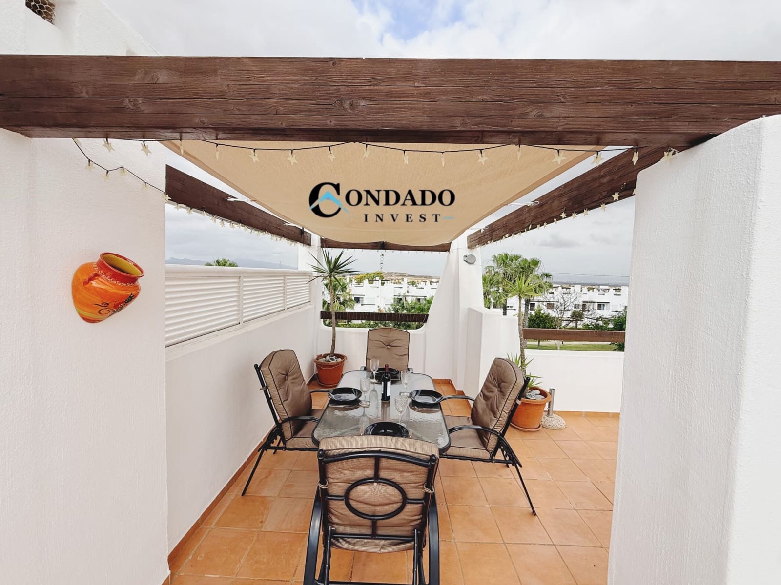 2 sovrum Lägenhet till salu i Condado de Alhama med pool - 120 000 € (Ref: 9900081)
