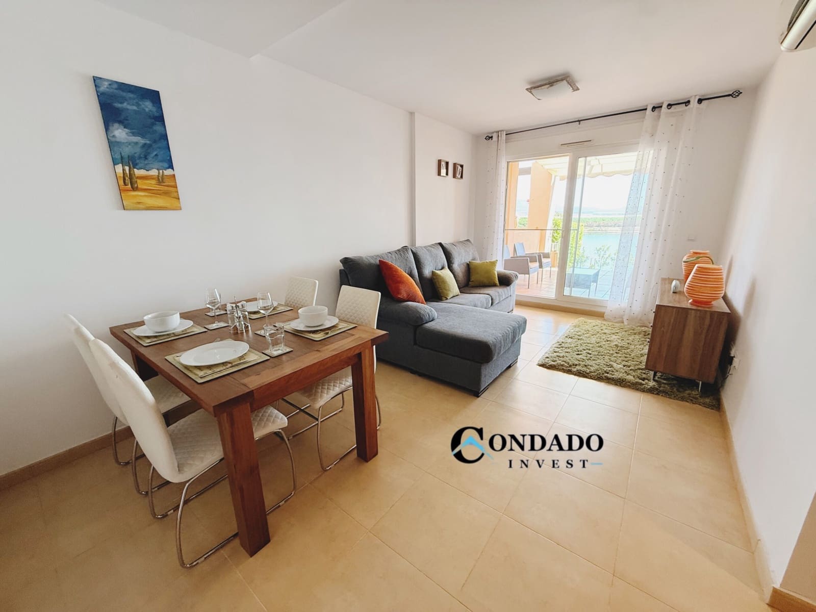 2 chambre Appartement à vendre à Condado de Alhama avec piscine - 115 000 € (Ref: 9910052)